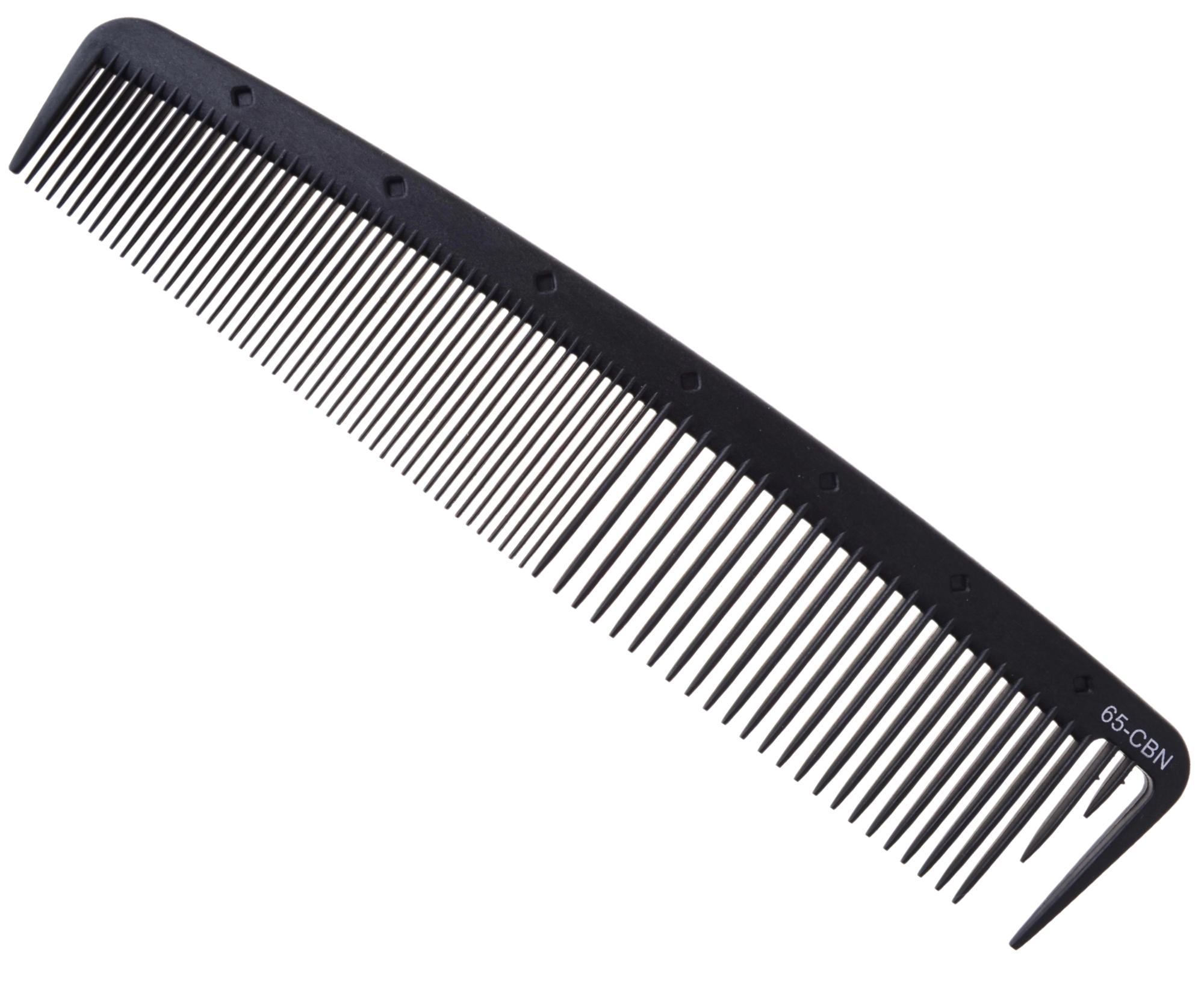 E-shop Karbonový hrebeň na vlasy Duko 65CBN - 19,4 cm + darček zadarmo