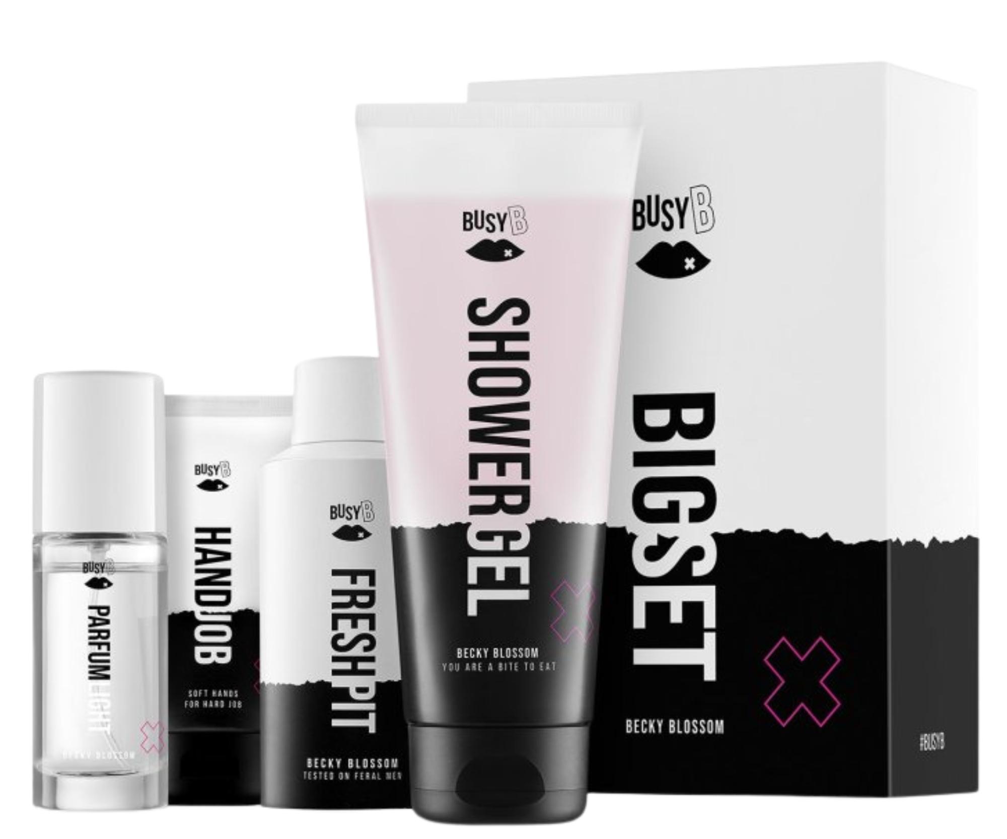E-shop Darčeková sada pre starostlivosť o telo BusyB Big Set Becky Blossom + darček zadarmo