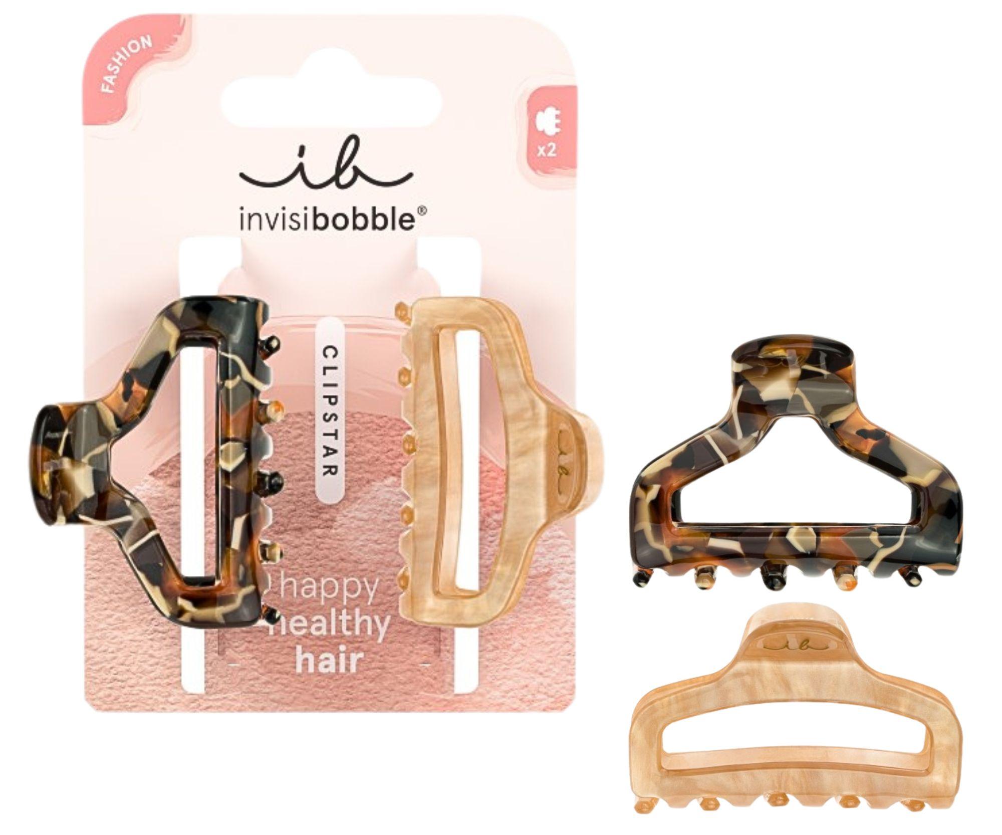 E-shop Škripce do vlasov Invisibobble Clipstar Golden Roar - 2 ks + darček zadarmo