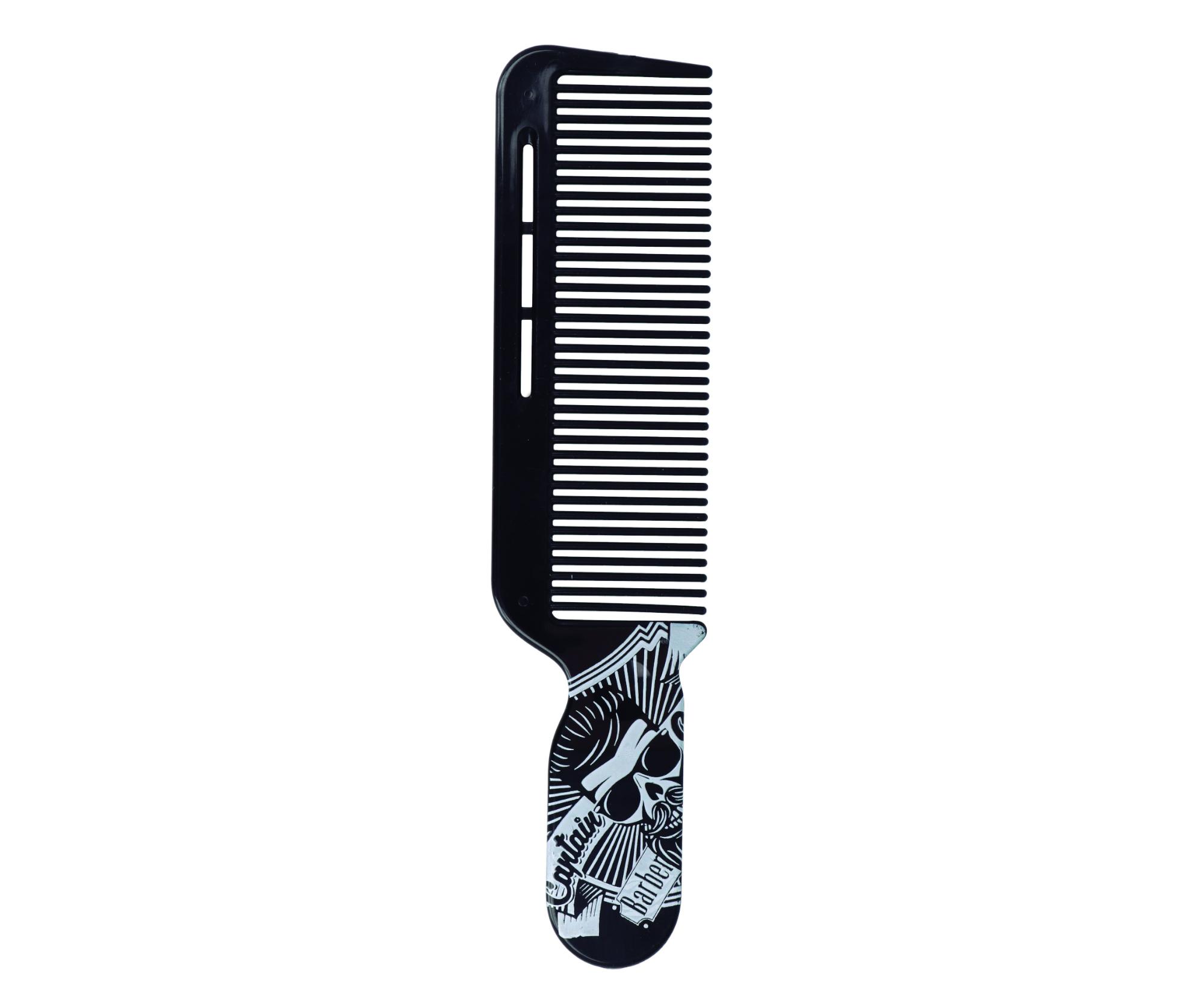 E-shop Barber hrebeň na vlasy Captain Cook 07474 - čierny