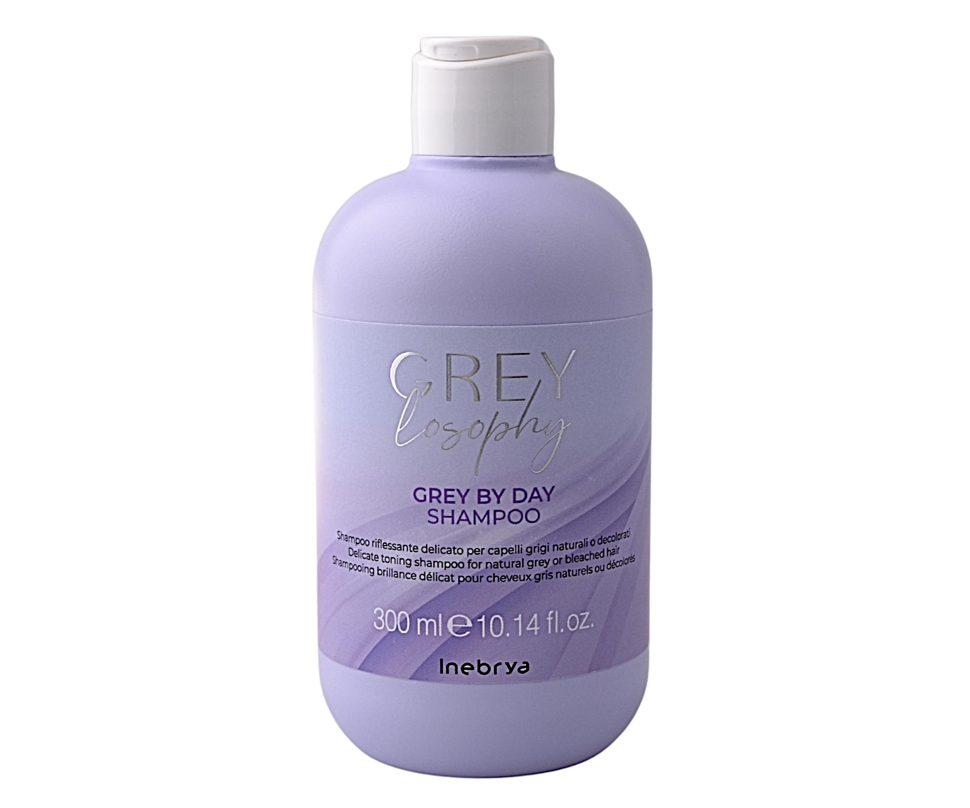E-shop Šampón pre prírodné šedé vlasy Inebrya Grey By Day Shampoo - 300 ml + darček zadarmo