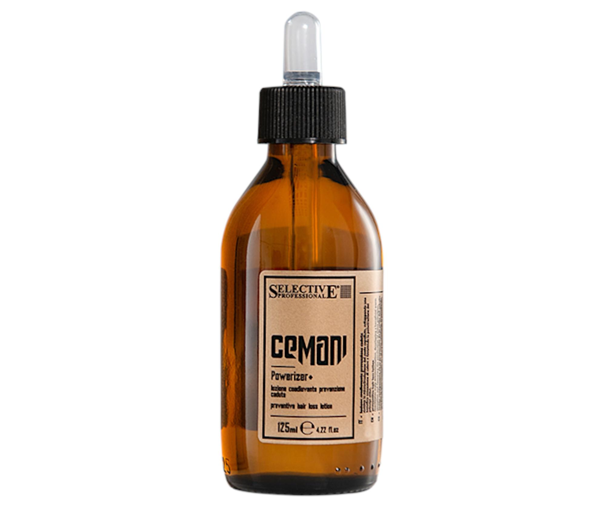 Pánske sérum proti vypadávaniu vlasov Selective Professional Cemani Powerizer + Lotion - 125 ml + darček zadarmo