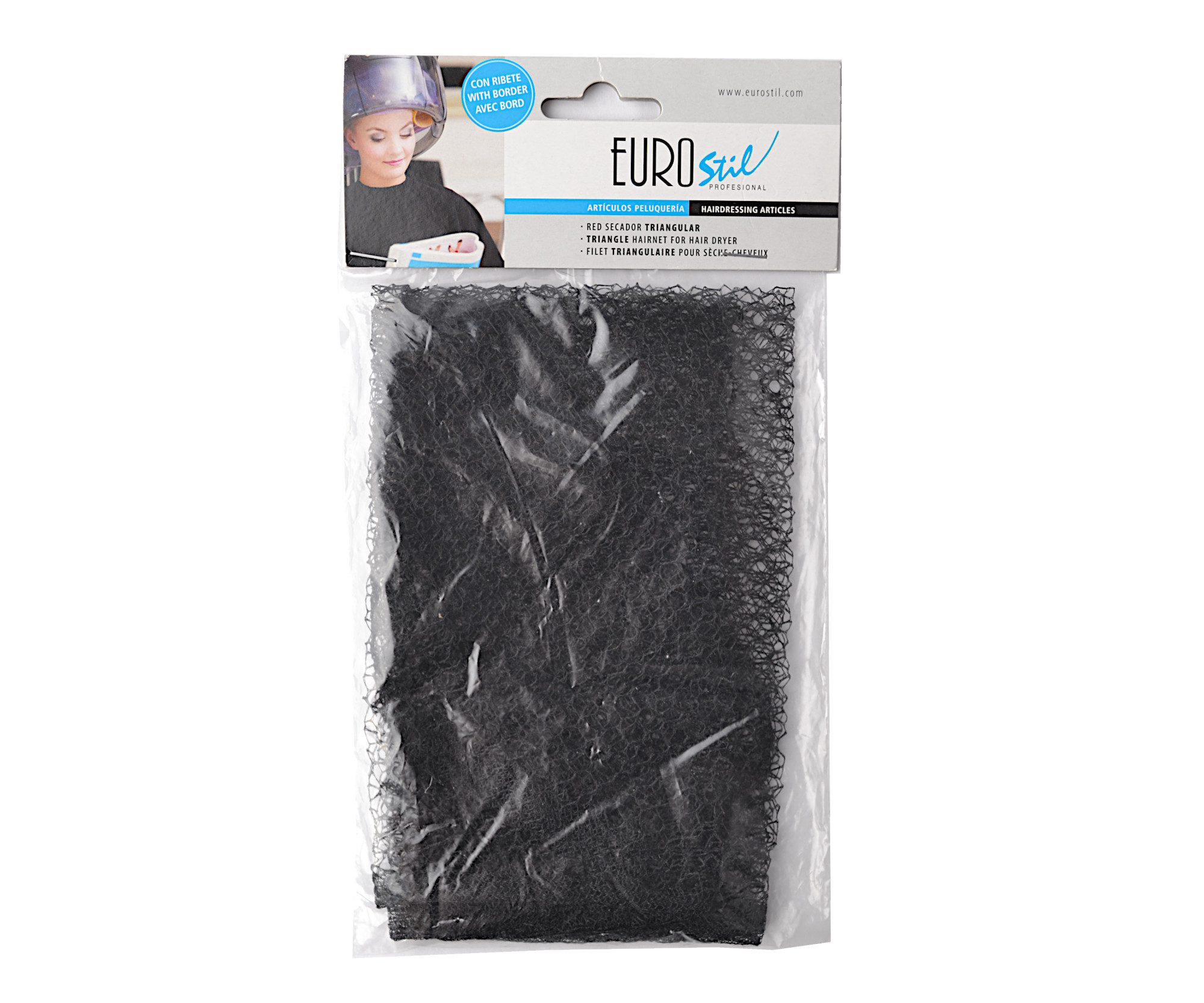 E-shop Sieťka na vlasy Eurostil Professional - čierna (01041/50)
