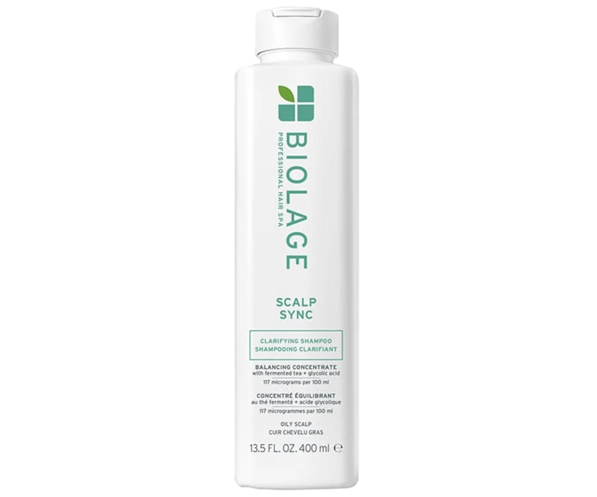 E-shop Čistiaci šampón pre mastnú pokožku hlavy Biolage Scalp Sync Clarifying Shampoo - 400 ml + darček zadarmo