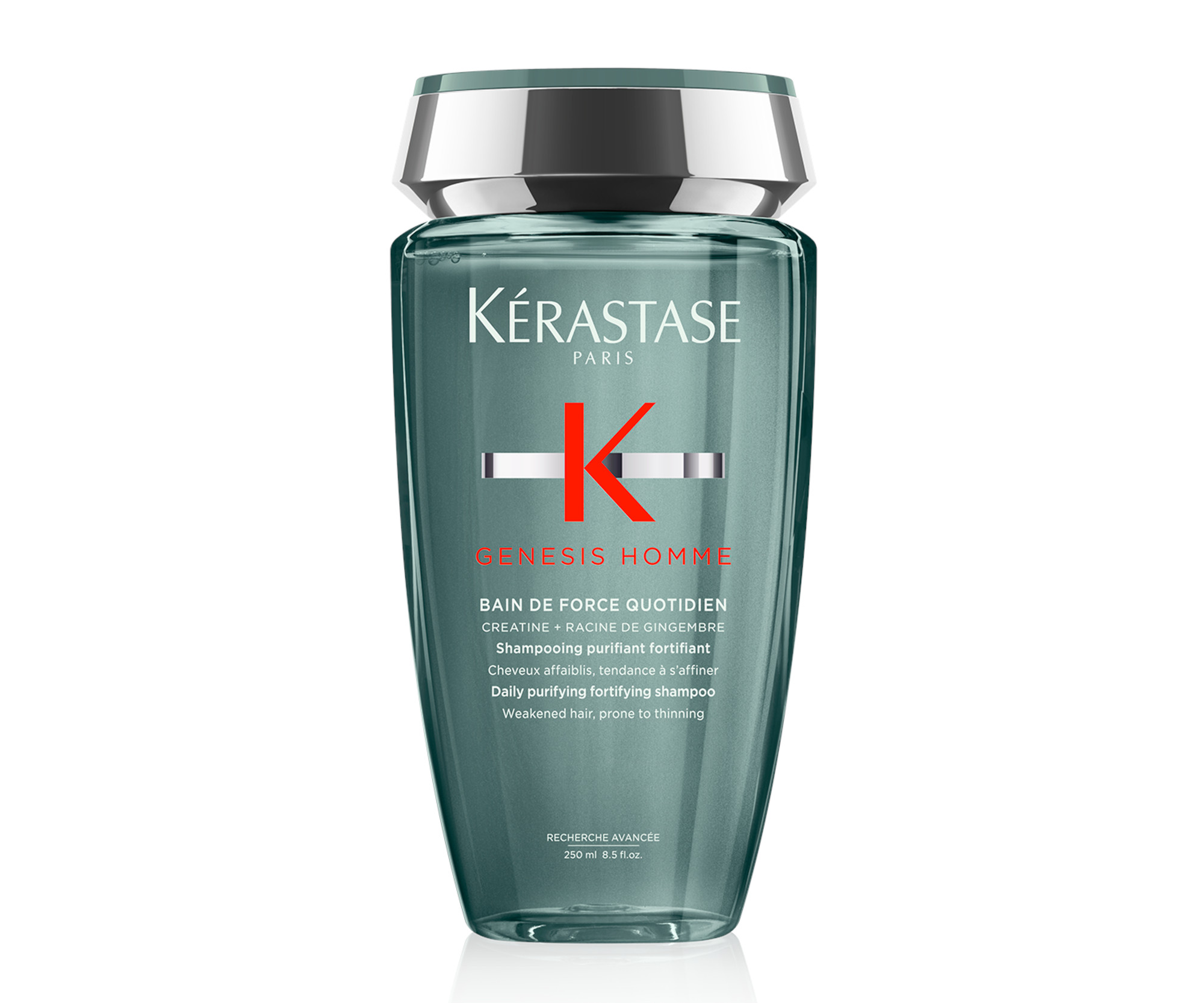 E-shop Čistiaci posilňujúci šampón pre oslabené vlasy pre mužov Kérastase Genesis Homme - 250 ml + darček zadarmo