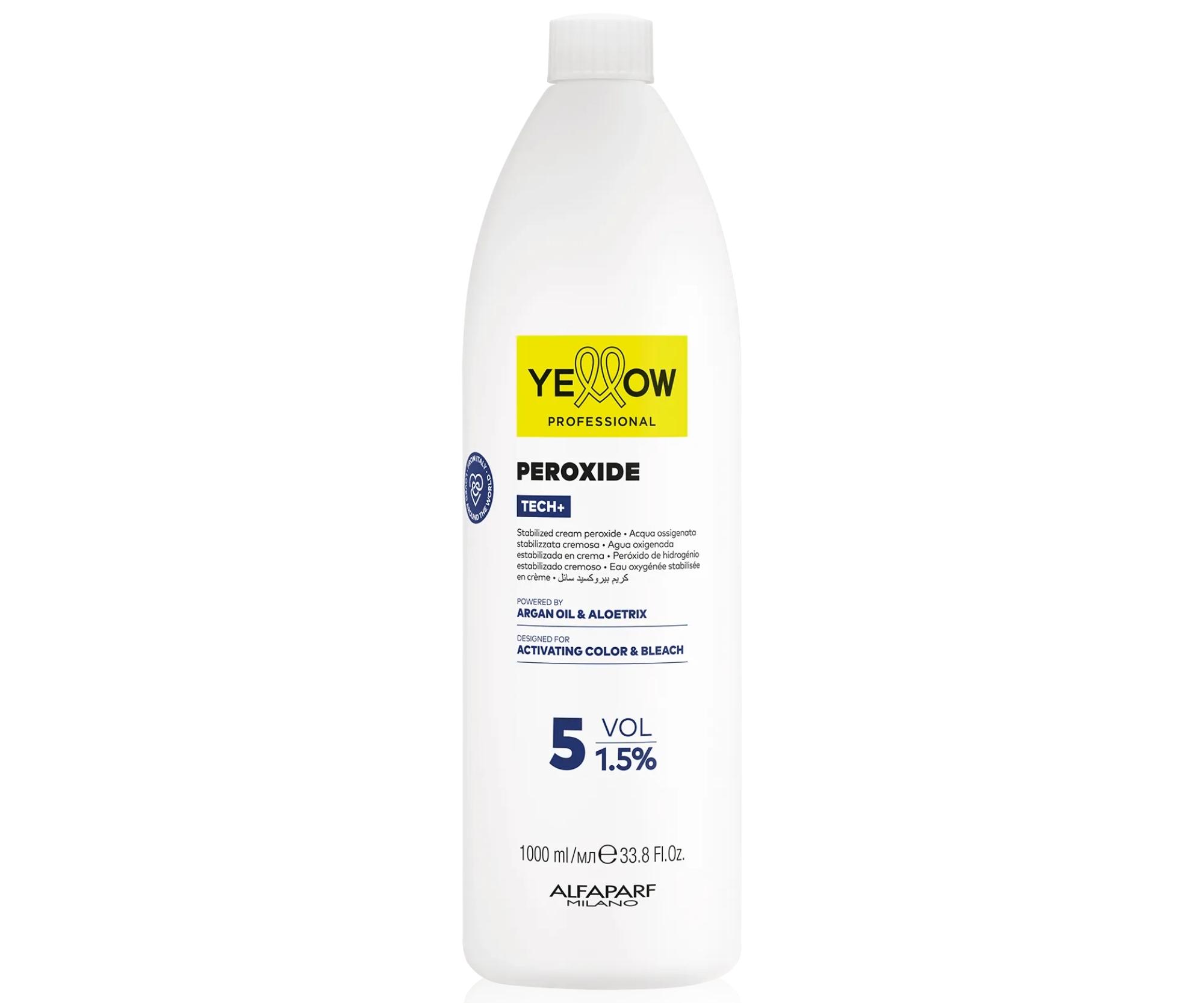 E-shop Oxidačný krém Yellow Professional Peroxide Tech+ 5 Vol. 1,5% - 1000 ml + darček zadarmo