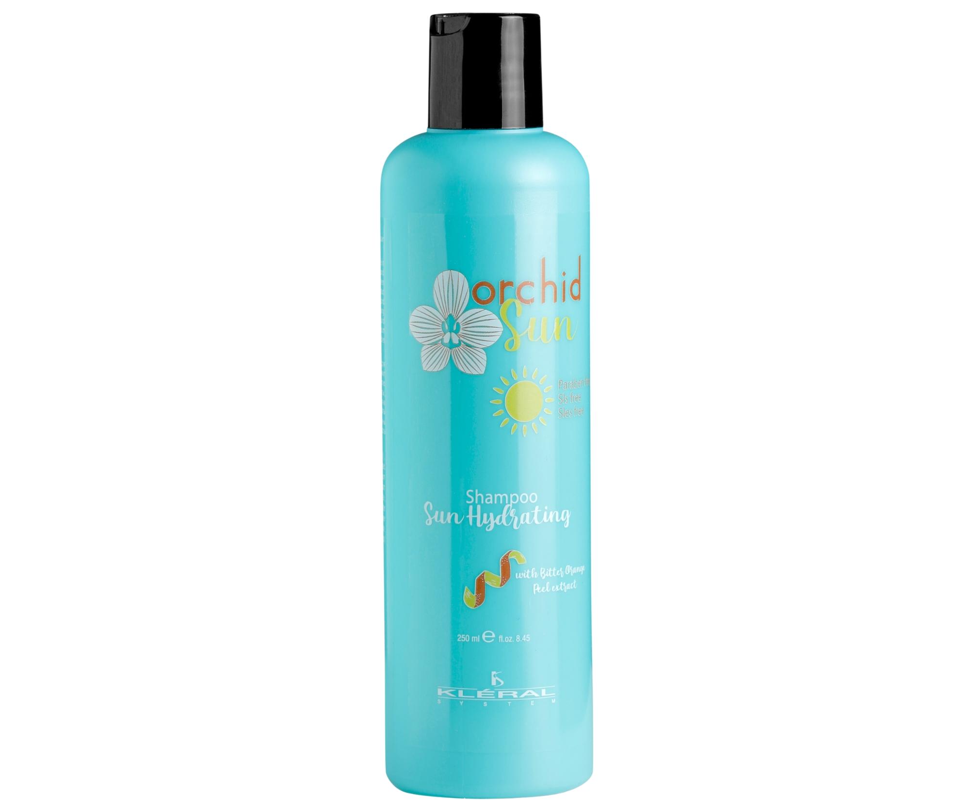 Hydratačný šampón pre vlasy namáhané slnkom Kléral Orchid Sun Shampoo Hydrating - 250 ml + darček zadarmo
