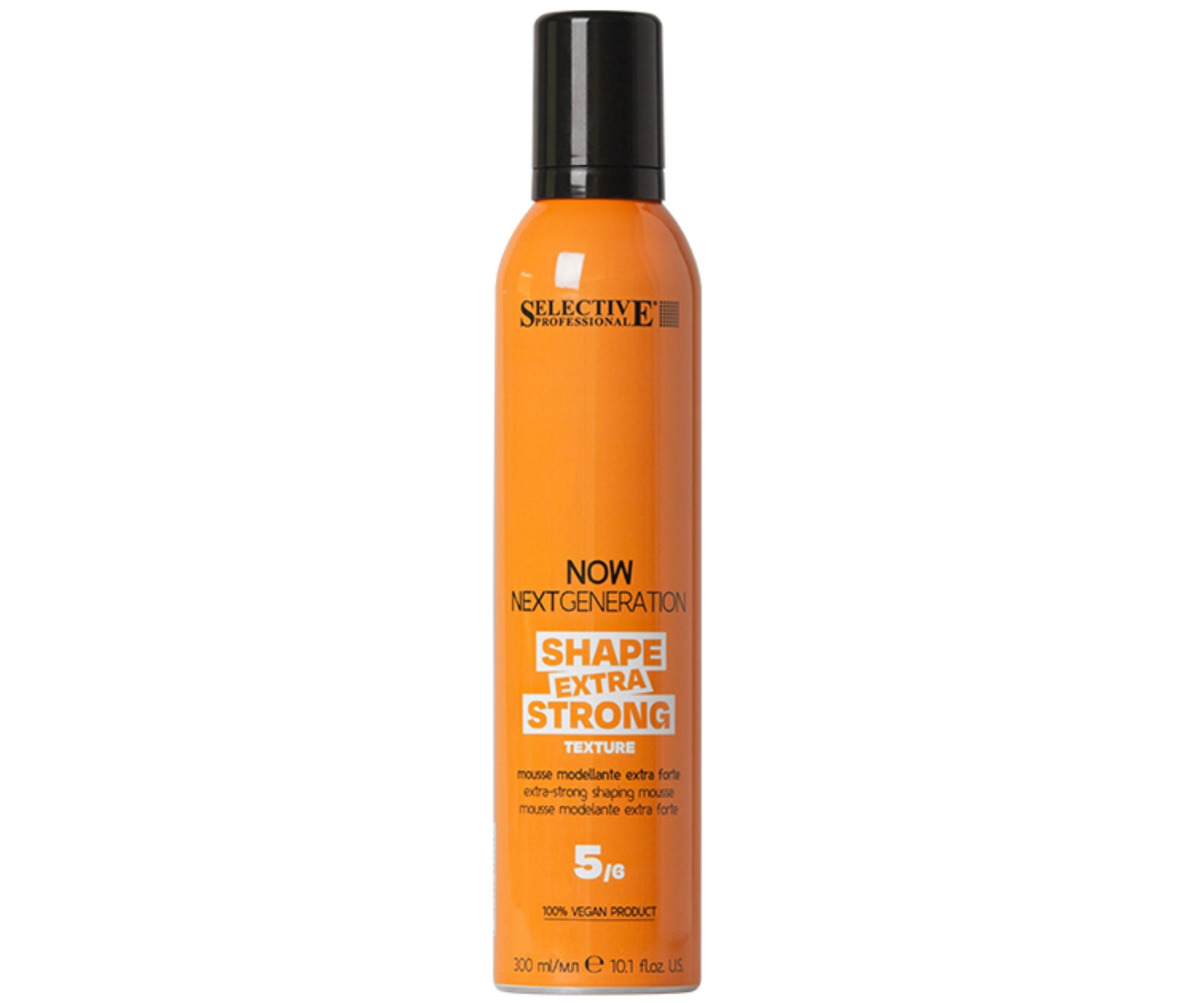 E-shop Modelovacia pena s extra silnou fixáciou Selective Professional Now Next Generation Shape Extra Strong Texture - 300 ml + darček zadarmo