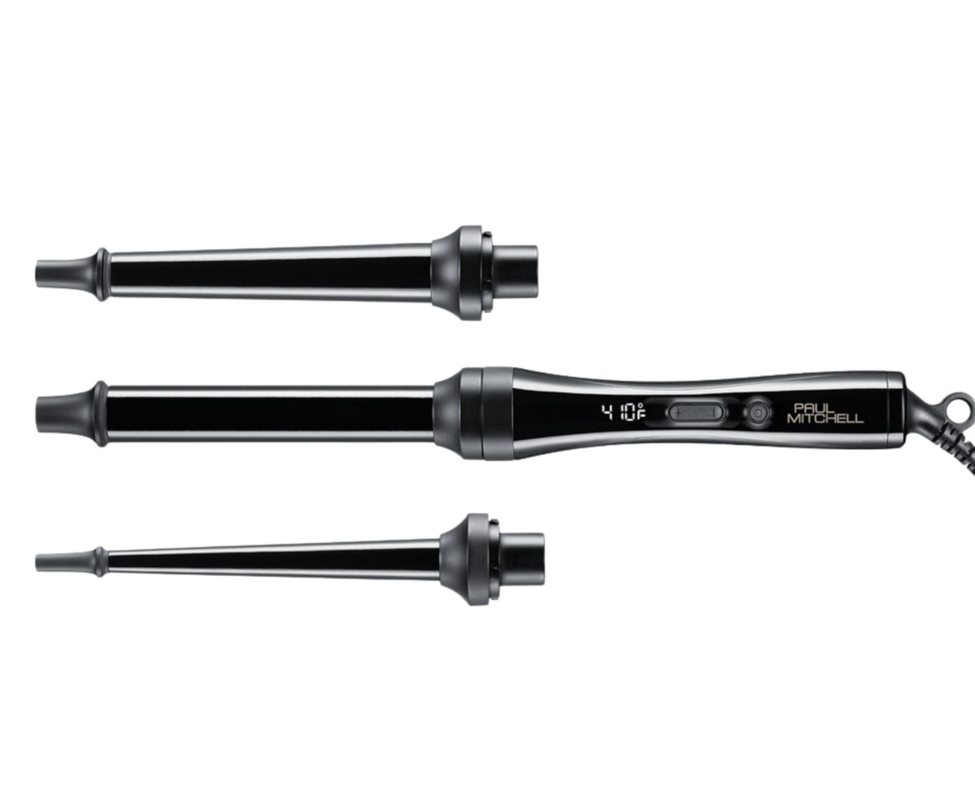 E-shop Profesionálna keramická kulma na vlasy Paul Mitchell Unclipped 3-in-1 - čierna (UC3N1E) + darček zadarmo