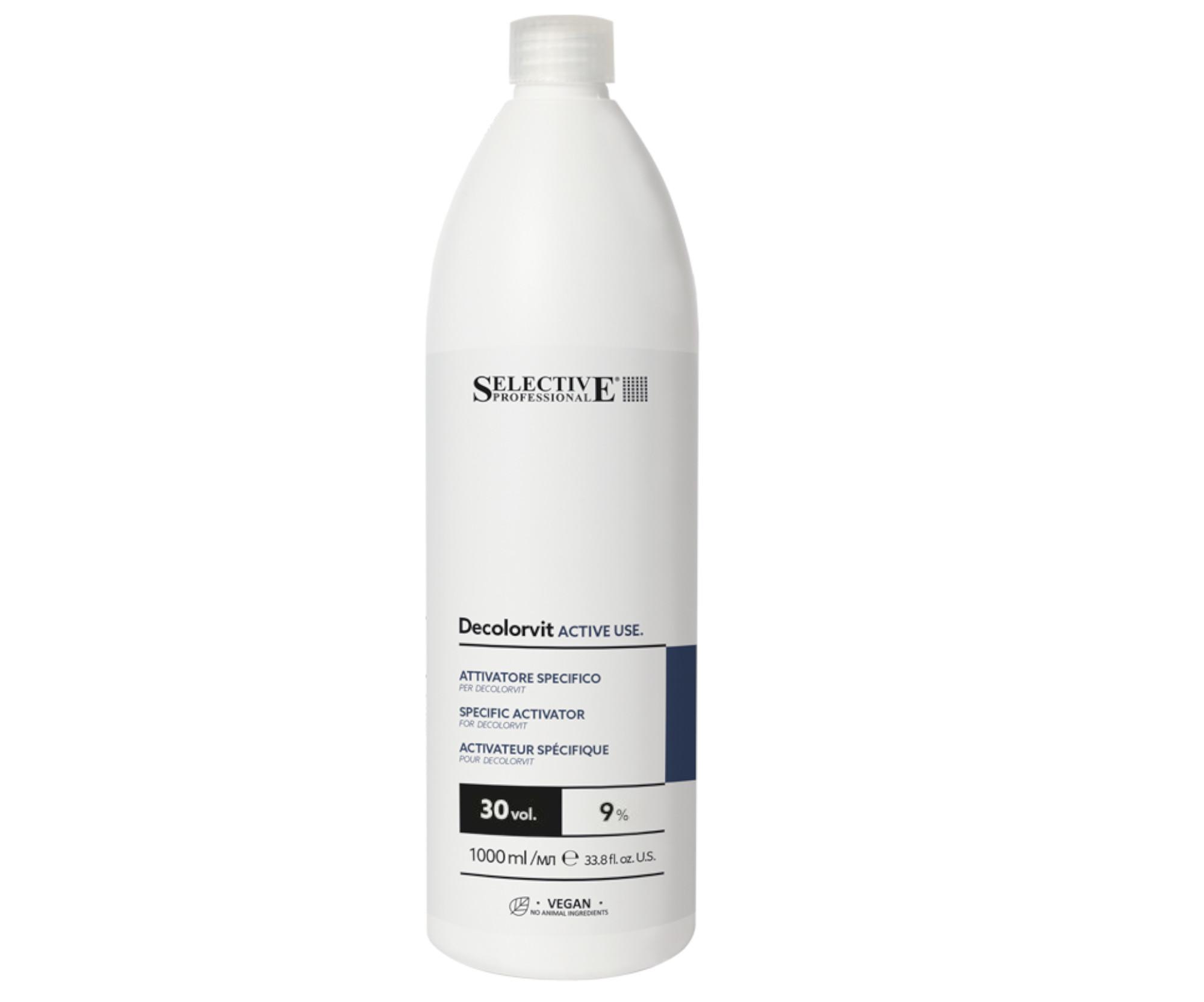 E-shop Oxidačná emulzia Selective Professional Decolorvit Active Use 30 Vol. 9% - 1000 ml + darček zadarmo