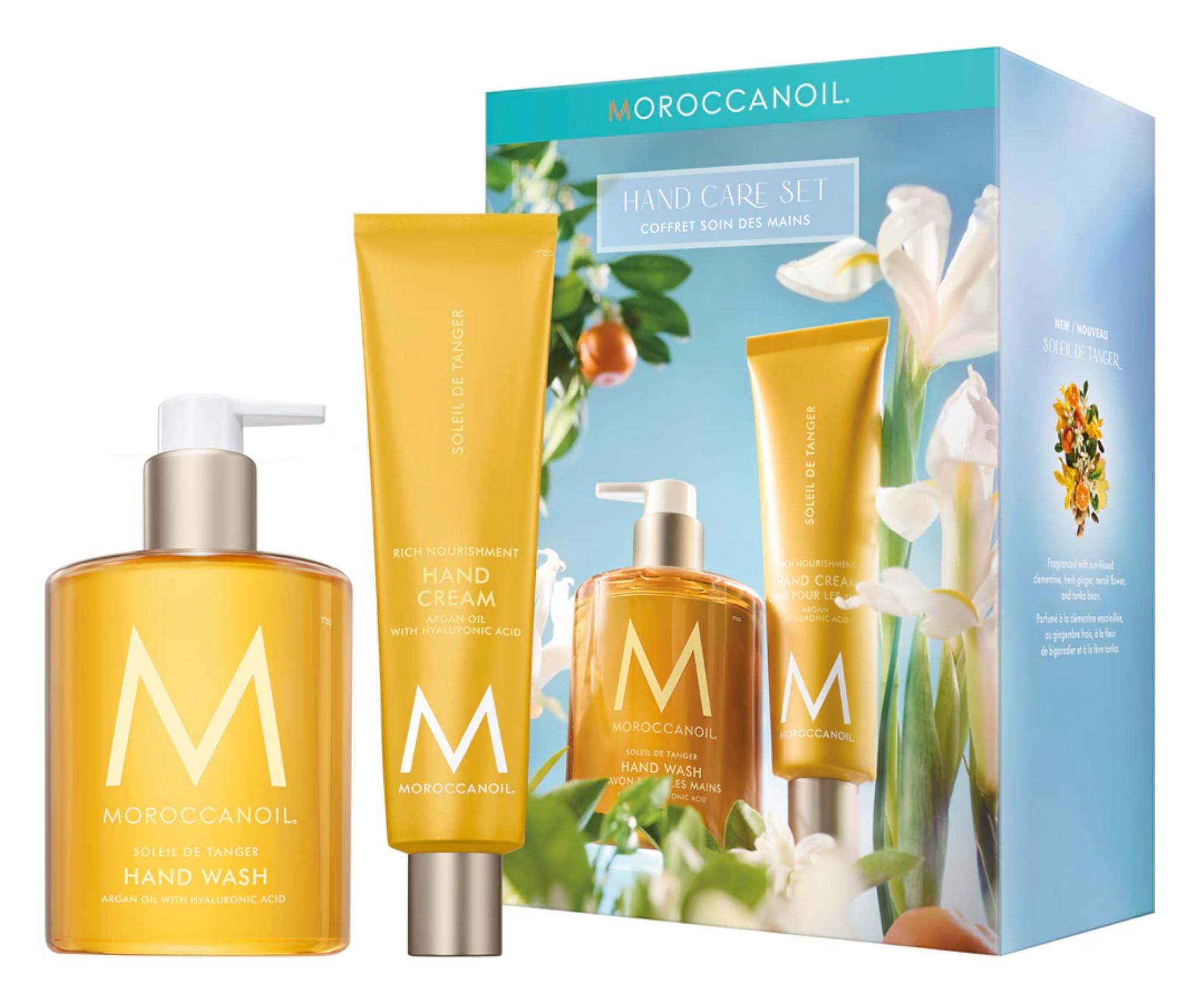 E-shop Darčeková sada pre starostlivosť o ruky Moroccanoil Soleil De Tanger Hand Care Set + darček zadarmo