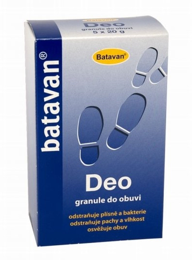 E-shop Granule do obuvi Batavan Deo - 5 x 20 g + darček zadarmo
