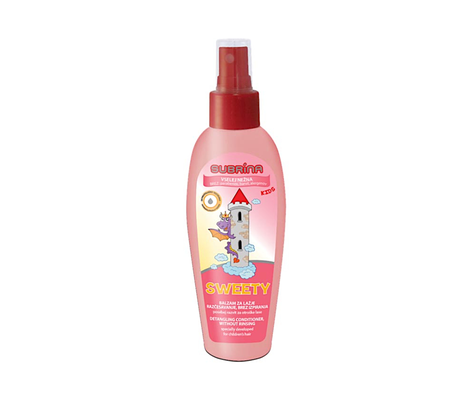 E-shop Detský kondicionér v spreji Subrina Sweety - 150 ml (053019) + darček zadarmo