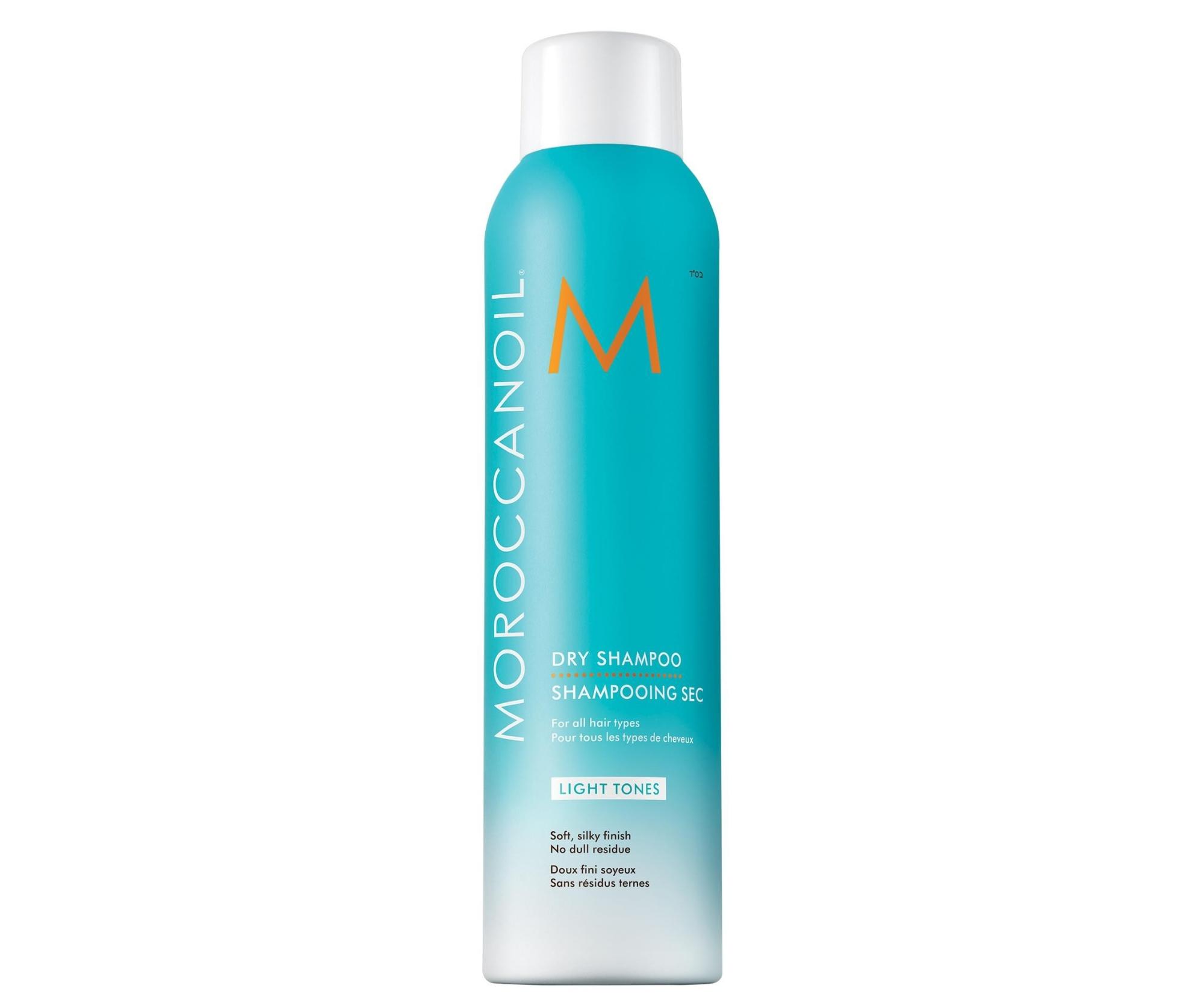 E-shop Suchý šampón pre svetlé odtiene vlasov Moroccanoil Light Tones - 217 ml + darček zadarmo