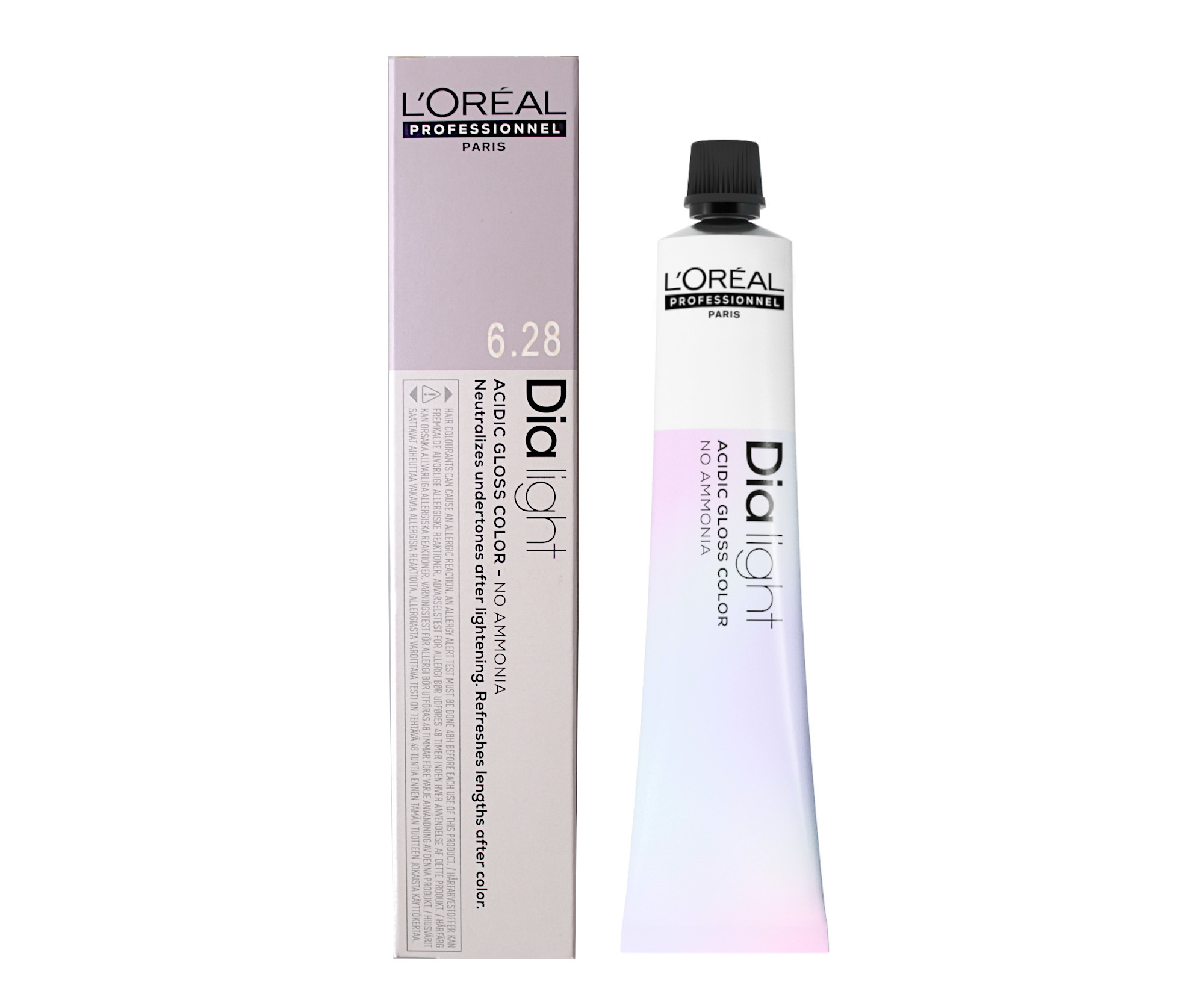 E-shop Preliv na vlasy Loréal Dialight 50 ml - odtieň 6.28 tmavo dúhová mokka blond - L’Oréal Professionnel + darček zadarmo