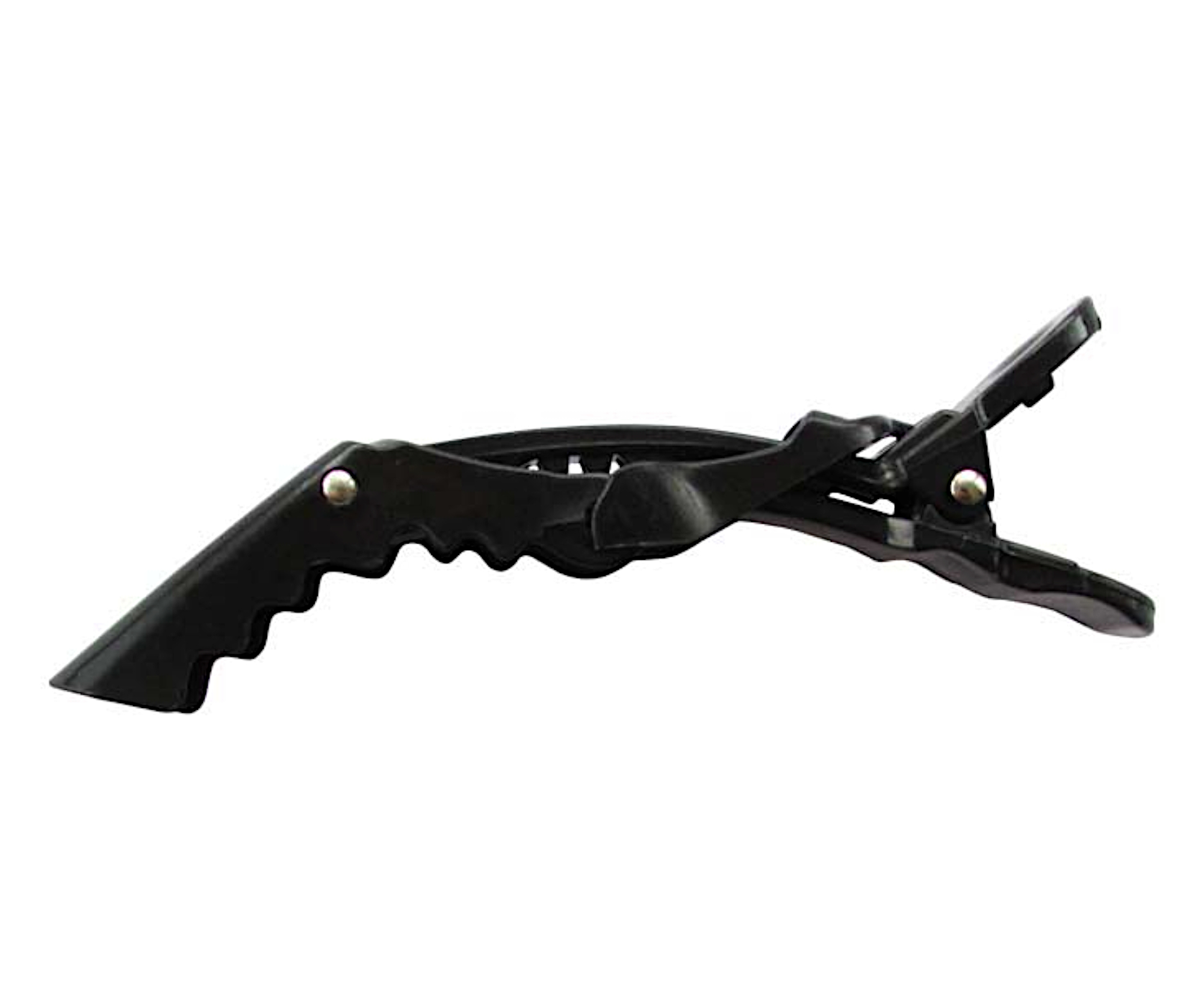 E-shop Klipsa do vlasov Duko 2437 11 cm - plastová, čierna (2437 - black)