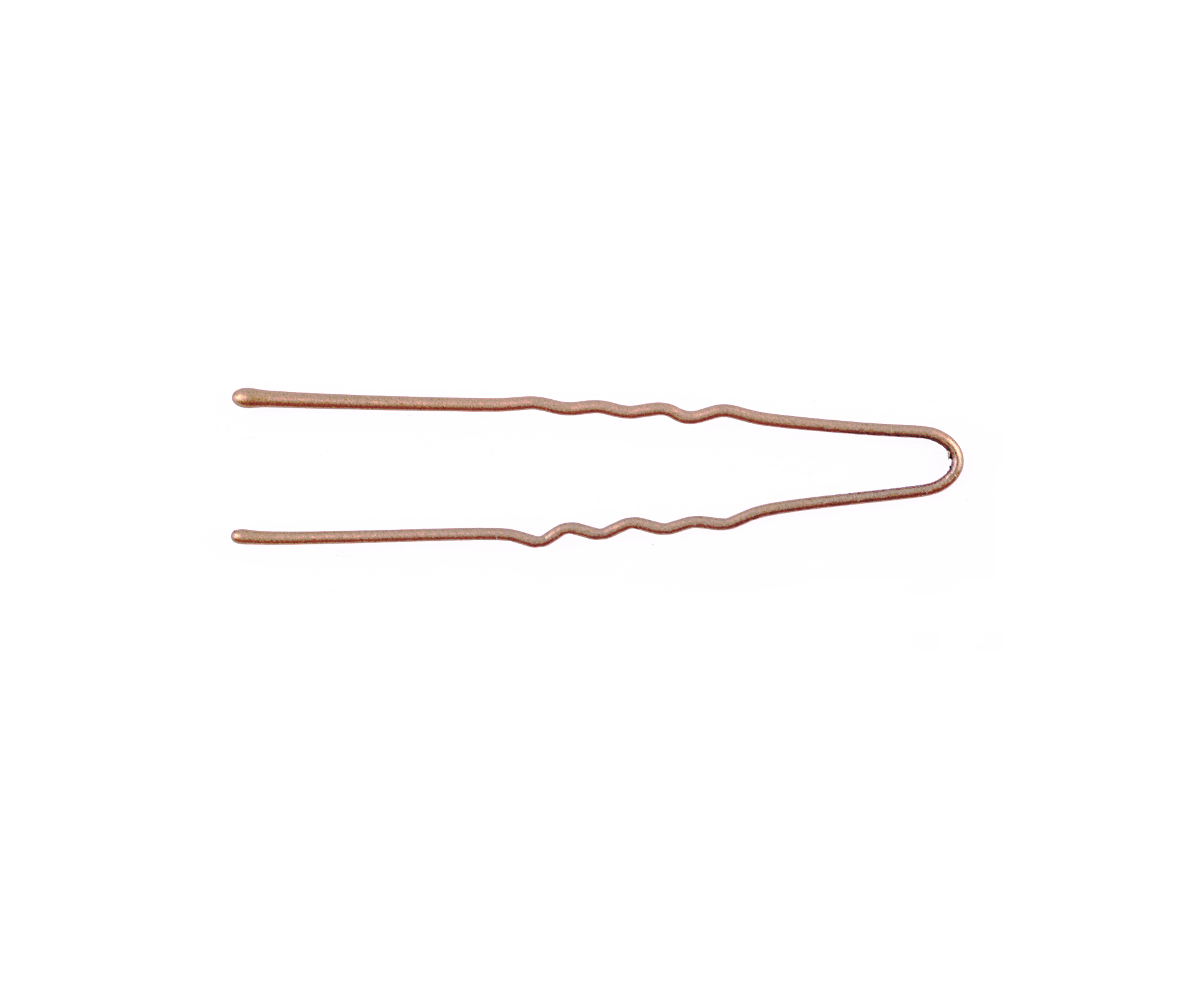 E-shop Vlnitá vlásenka Duko 452Z - 4,5 cm, zlatá - 20 ks