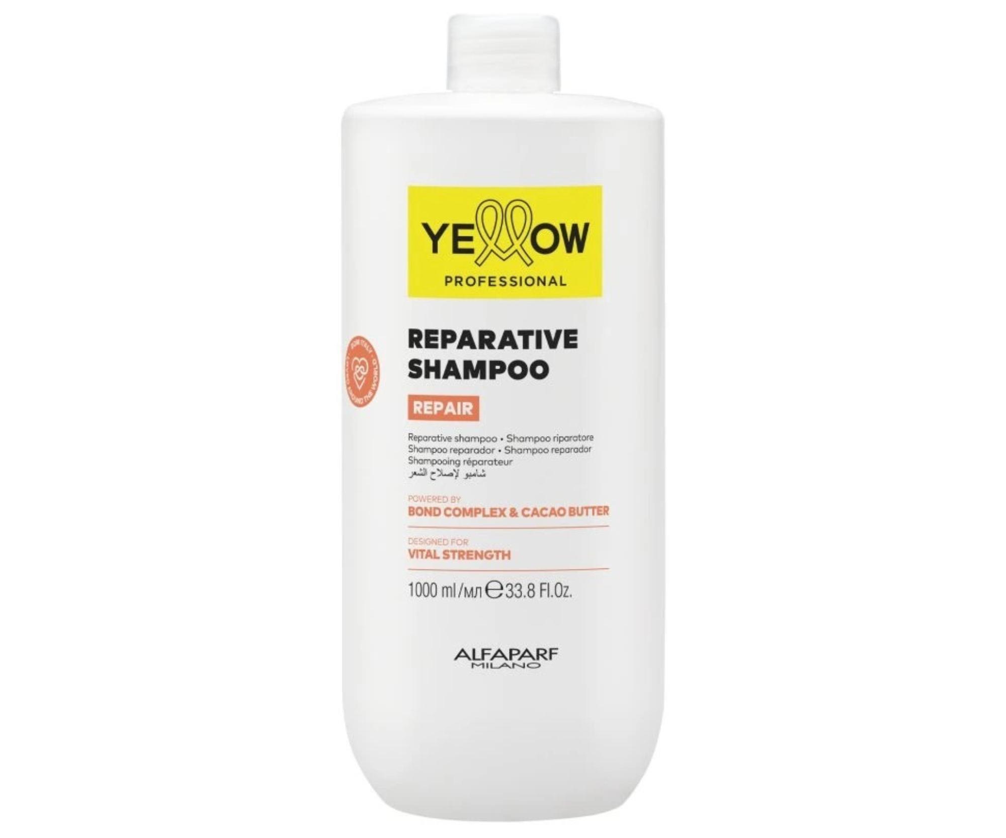 E-shop Regeneračný šampón pre poškodené vlasy Yellow Professional Repair Reparative Shampoo - 1000 ml + darček zadarmo