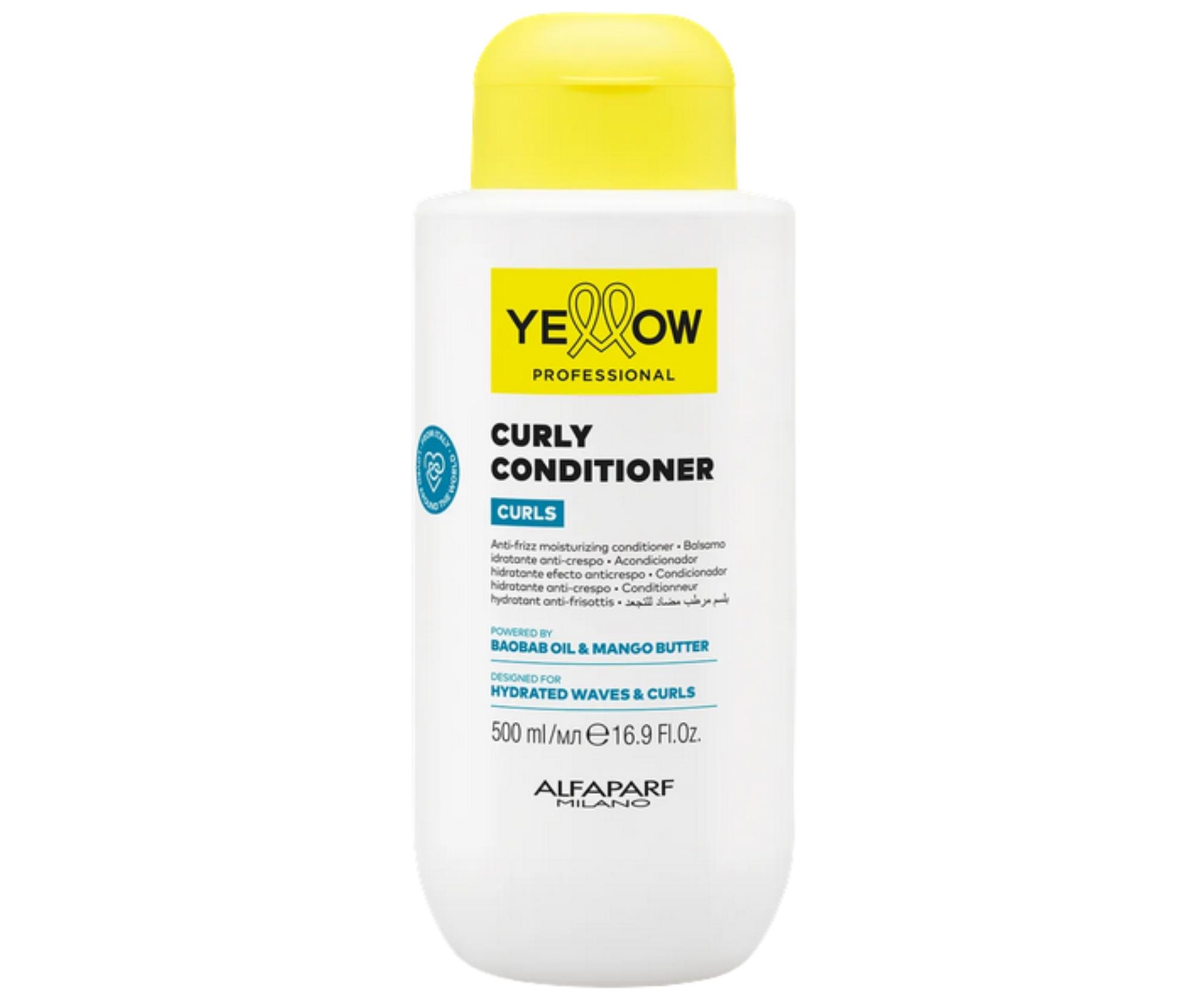 E-shop Kondicionér pre vlnité, kučeravé a afro vlasy Yellow Professional Curls Curly Conditioner - 500 ml + darček zadarmo