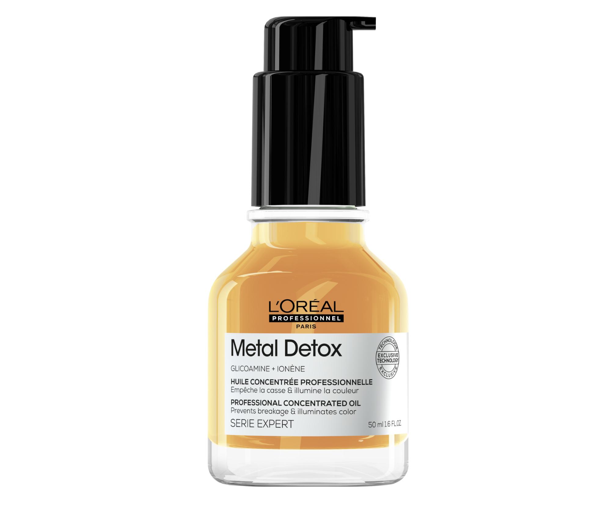 E-shop Olej pre farbené a poškodené vlasy Loréal Professionnel Serie Expert Metal Detox - 50 ml - L’Oréal Professionnel + darček zadarmo