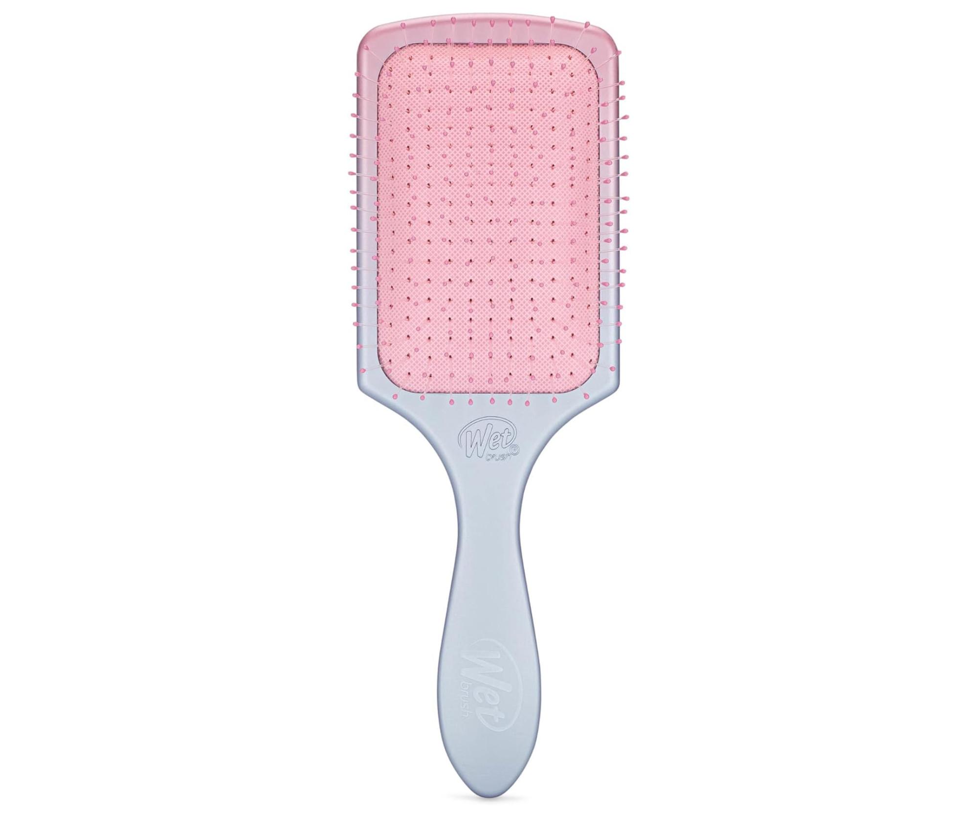 E-shop Kefa na rozčesávanie vlasov Wet Brush Paddle Detangler Feel Good Ombre - fialovoružová + darček zadarmo