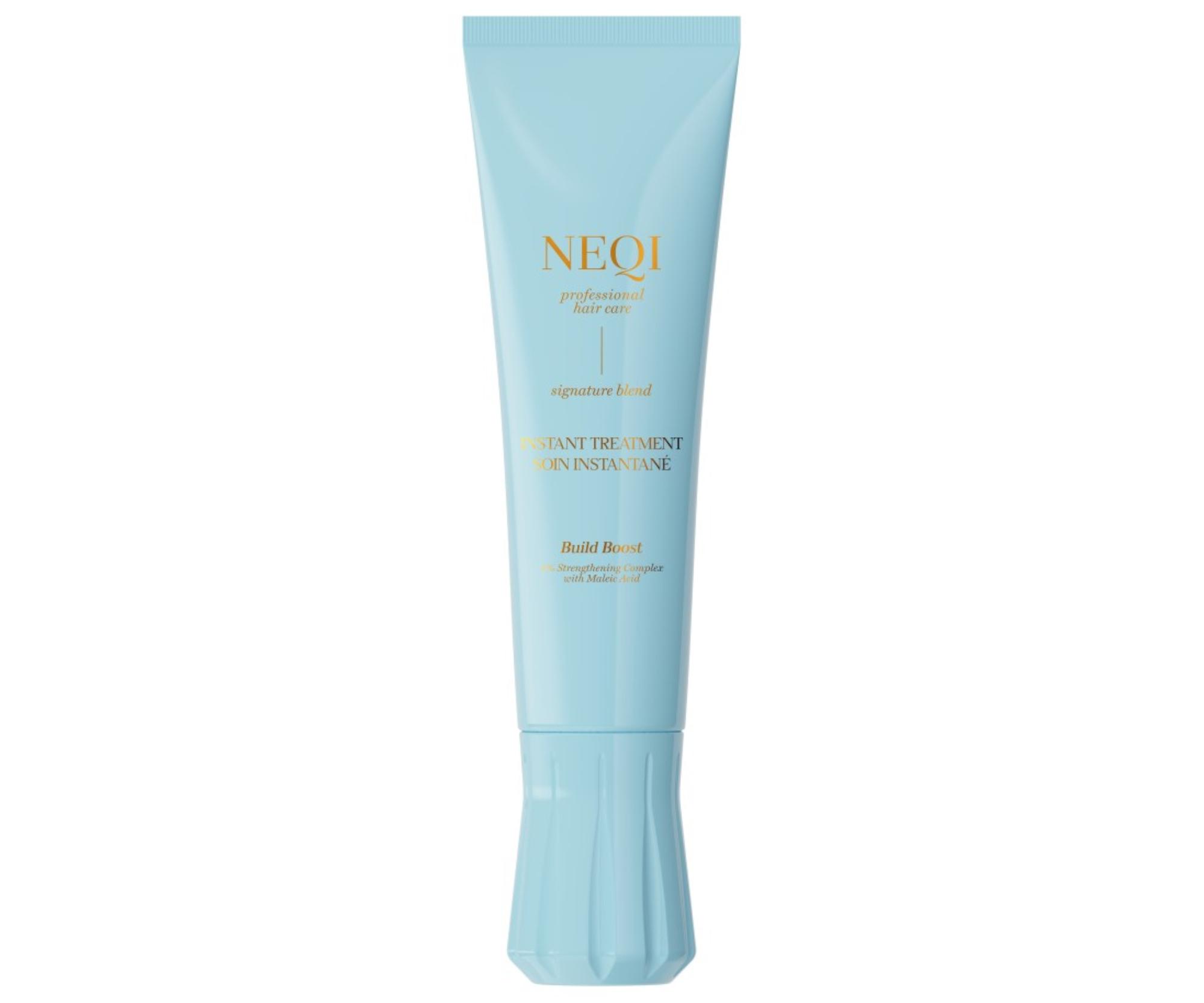 E-shop Intenzívna kúra na regeneráciu silne poškodených a farbených vlasov Neqi Instant Treatment Build Boost - 100 ml + darček zadarmo