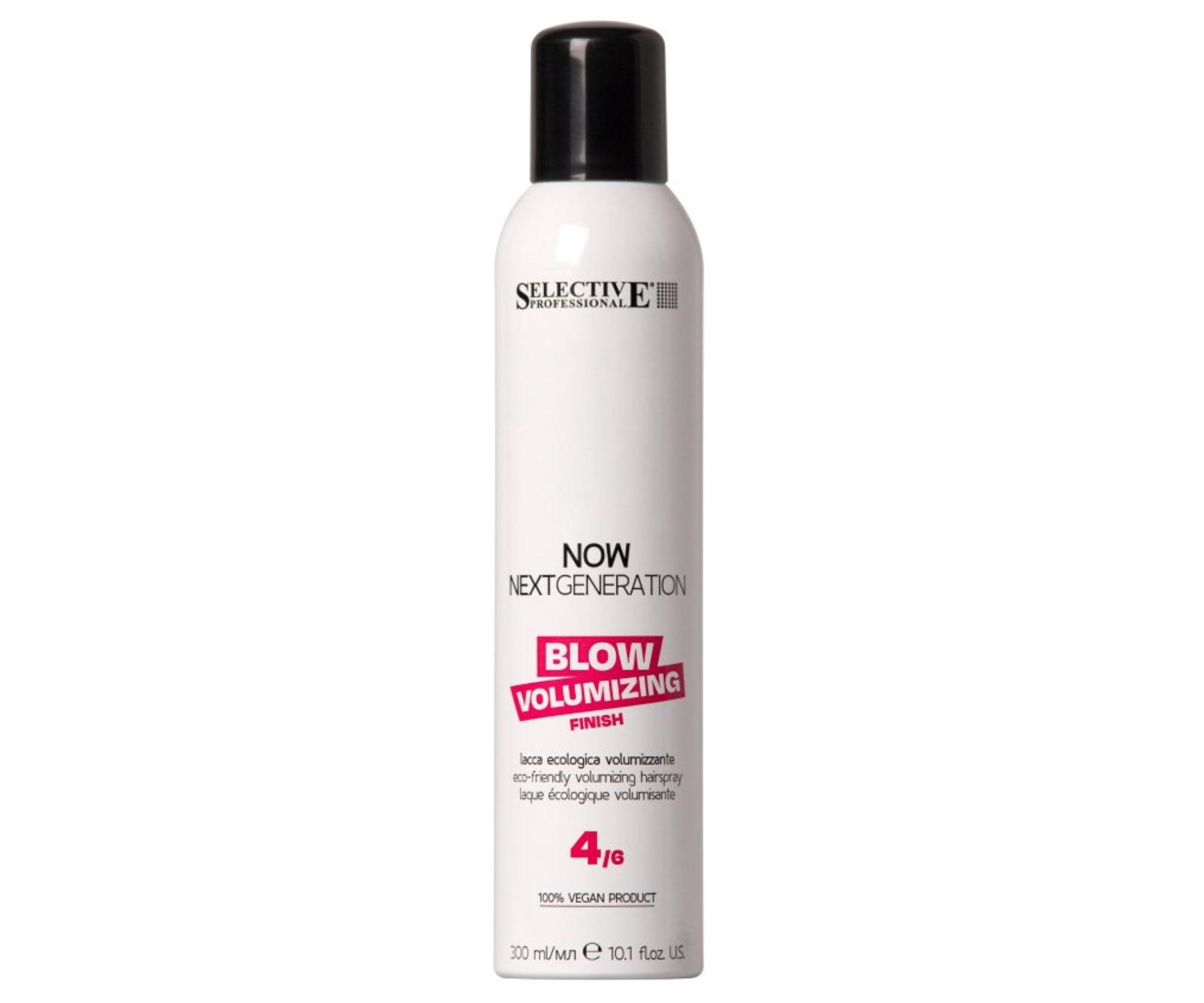 E-shop Lak na objem vlasov Selective Professional Now Next Generation Blow Volumizing - 300 ml + darček zadarmo