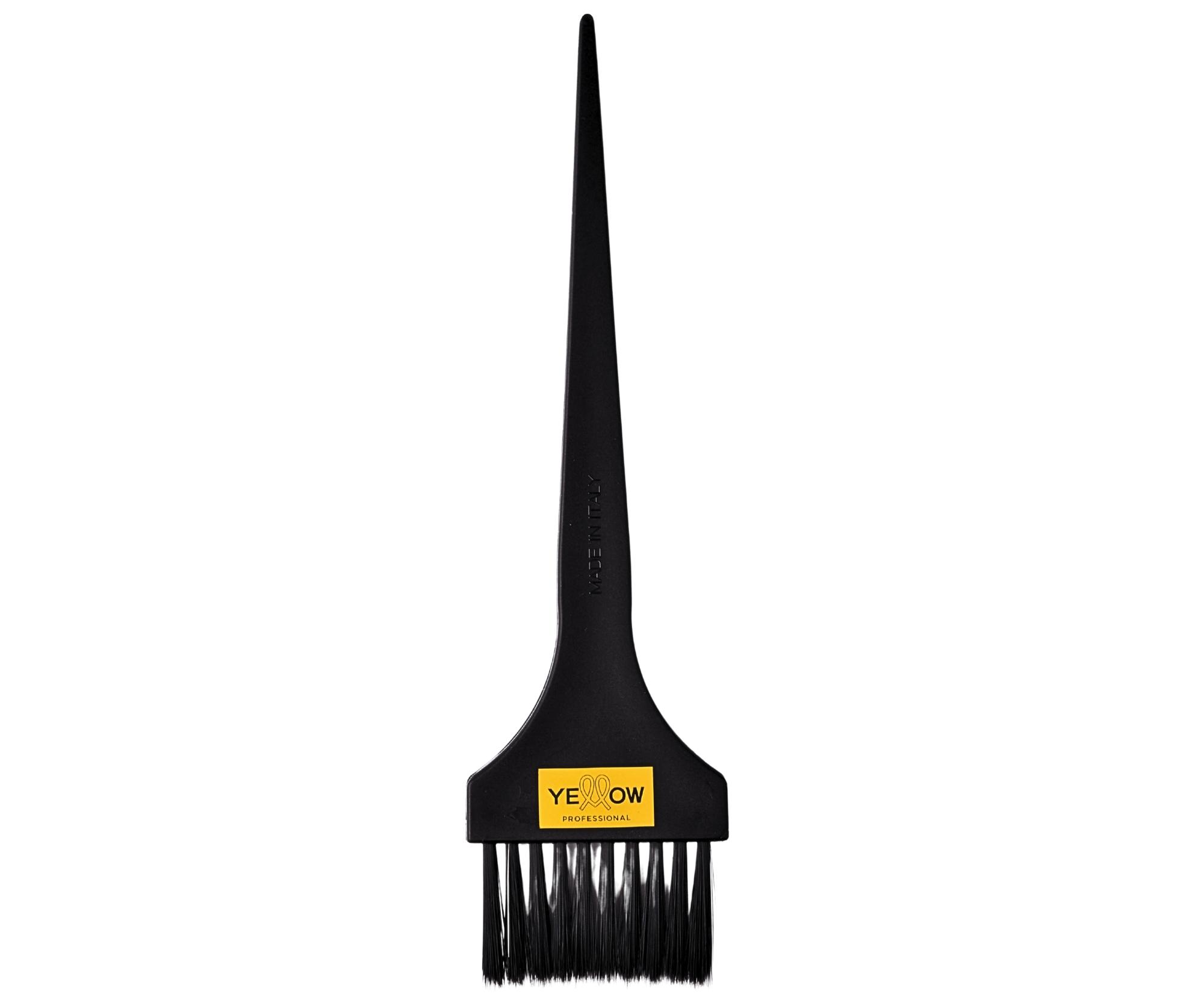 E-shop Štetec na farbenie vlasov Yellow Professional - 5,5 cm, čierny