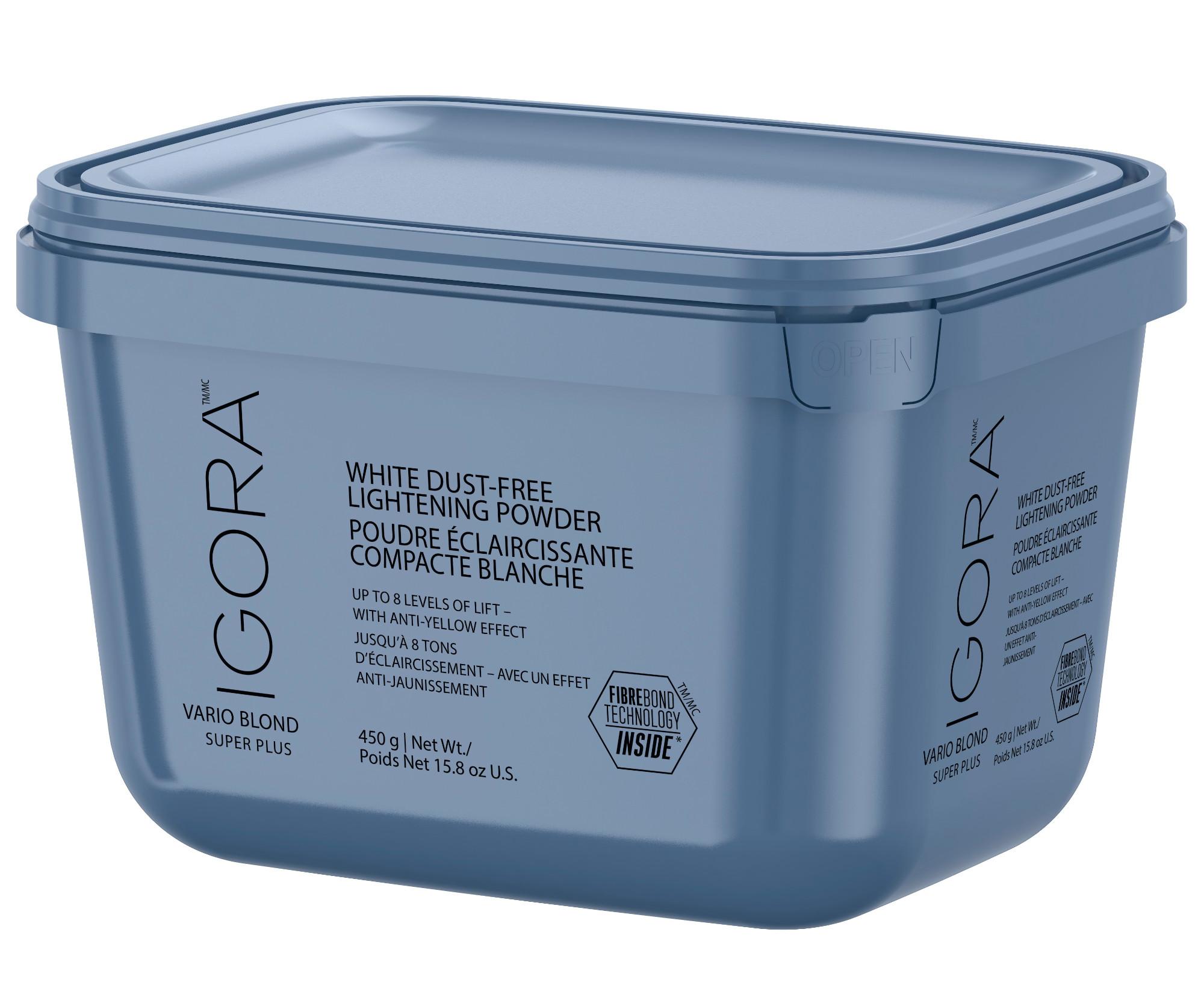 E-shop Zosvetľujúci bezprašný púder Schwarzkopf Professional Igora Vario Blond Super Plus 8 - 450 g + darček zadarmo