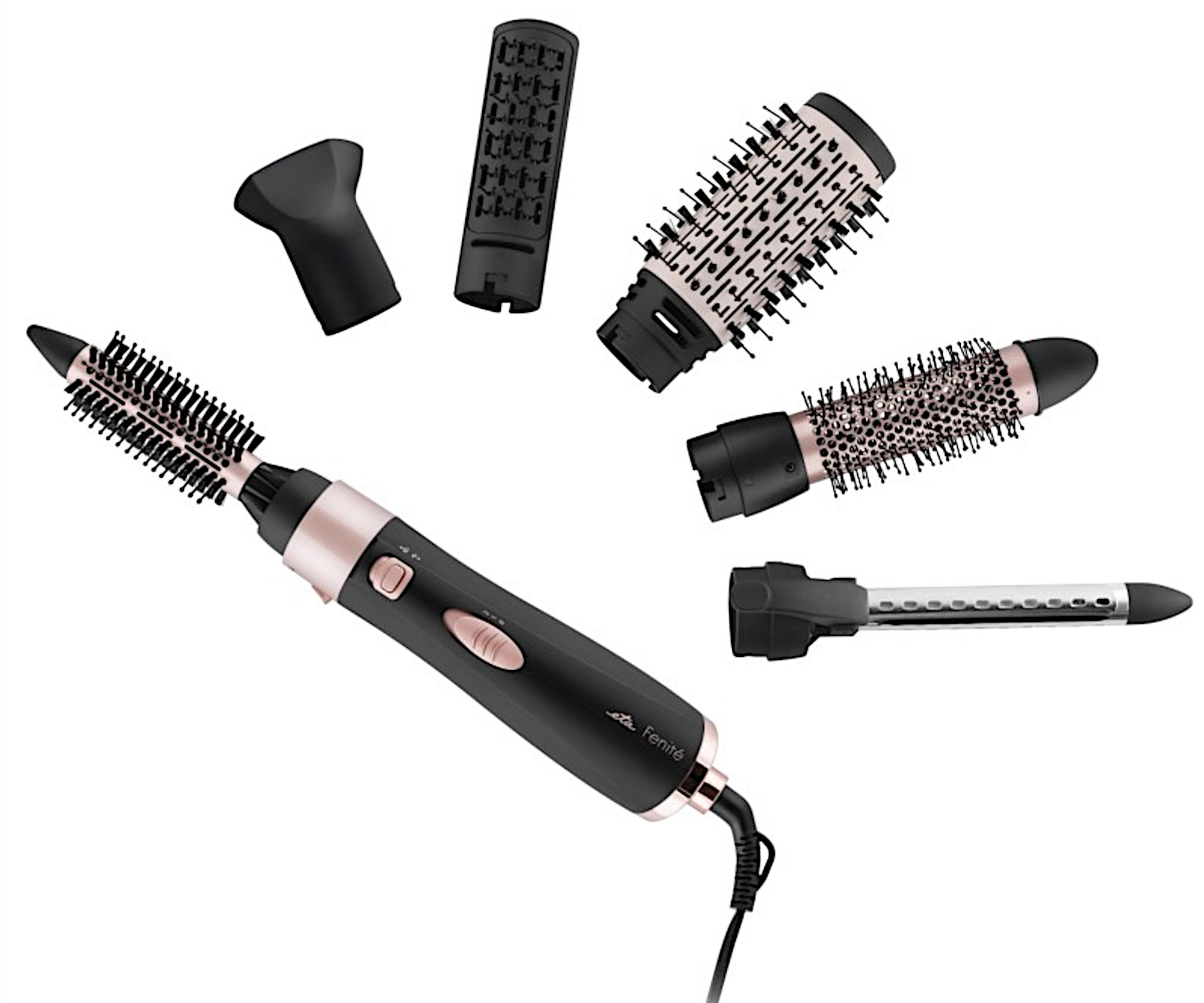 E-shop Multifunkčná teplovzdušná kefa na vlasy Eta Fenité 5321 - 1000 W, čierna (ETA532190010) + darček zadarmo
