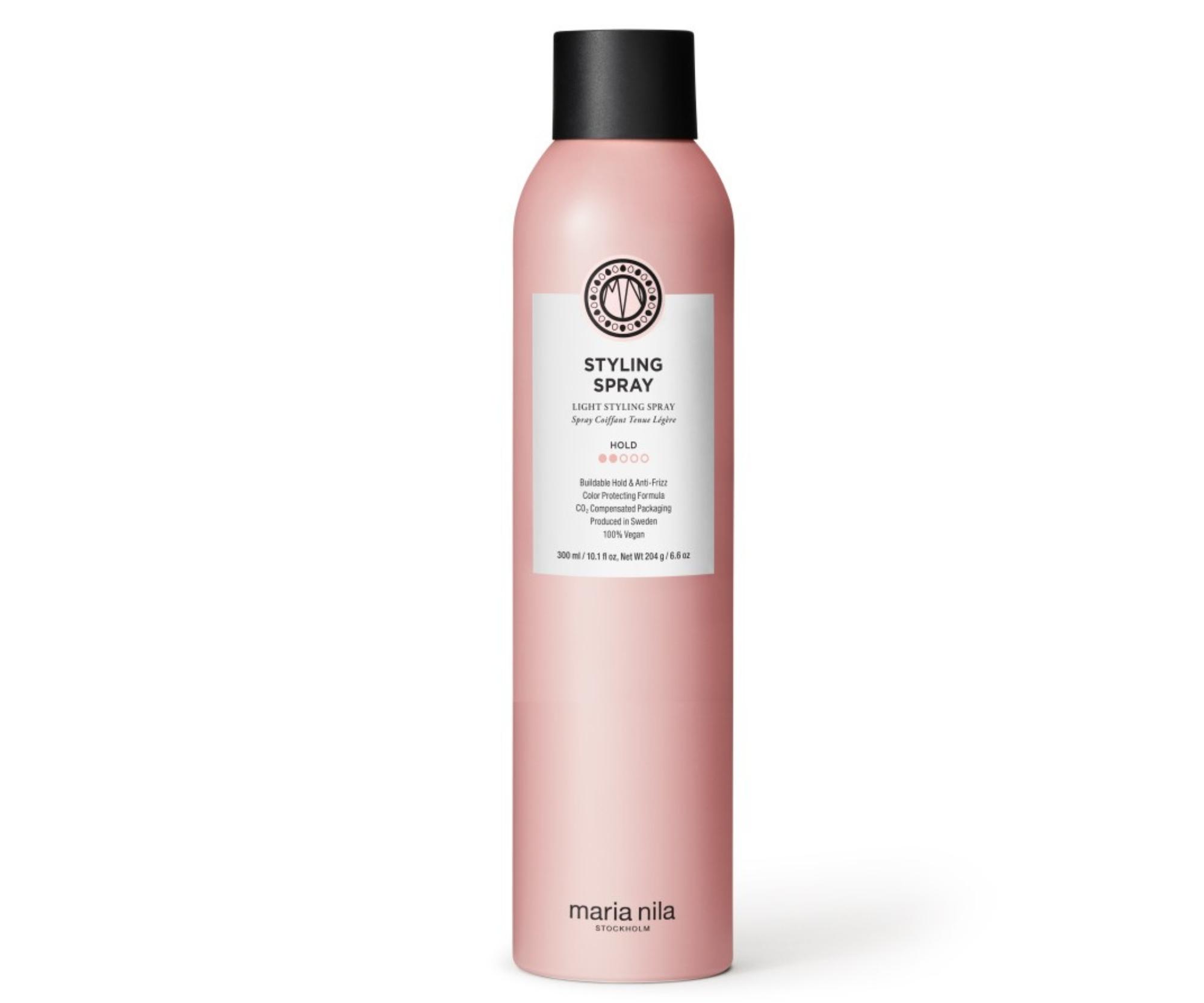 E-shop Sprej na dodanie lesku a zníženie krepovatenia vlasov Maria Nila Styling Spray - 300 ml + darček zadarmo