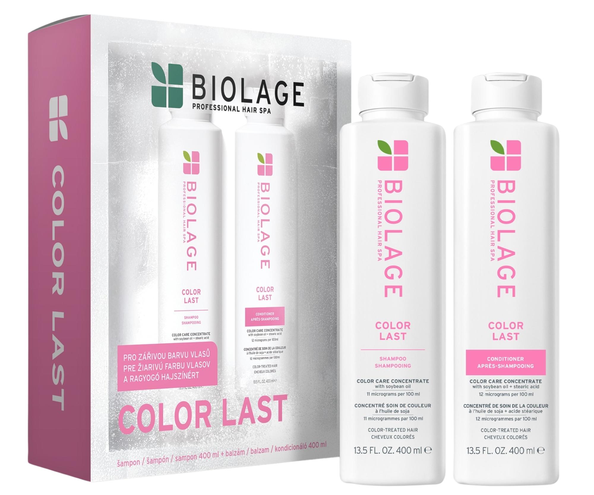 E-shop Darčeková sada pre žiarivú farbu vlasov Biolage Color Last + darček zadarmo