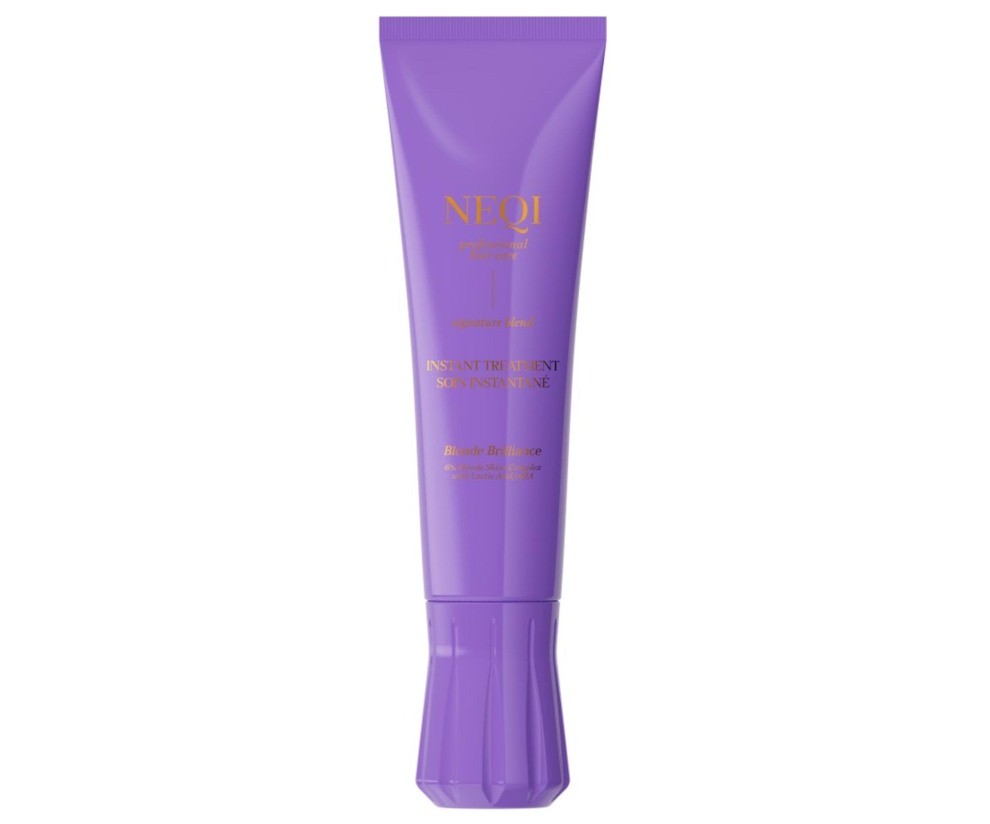 E-shop Intenzívna kúra na rozjasnenie blond vlasov Neqi Instant Treatment Blonde Brilliance - 100 ml + darček zadarmo