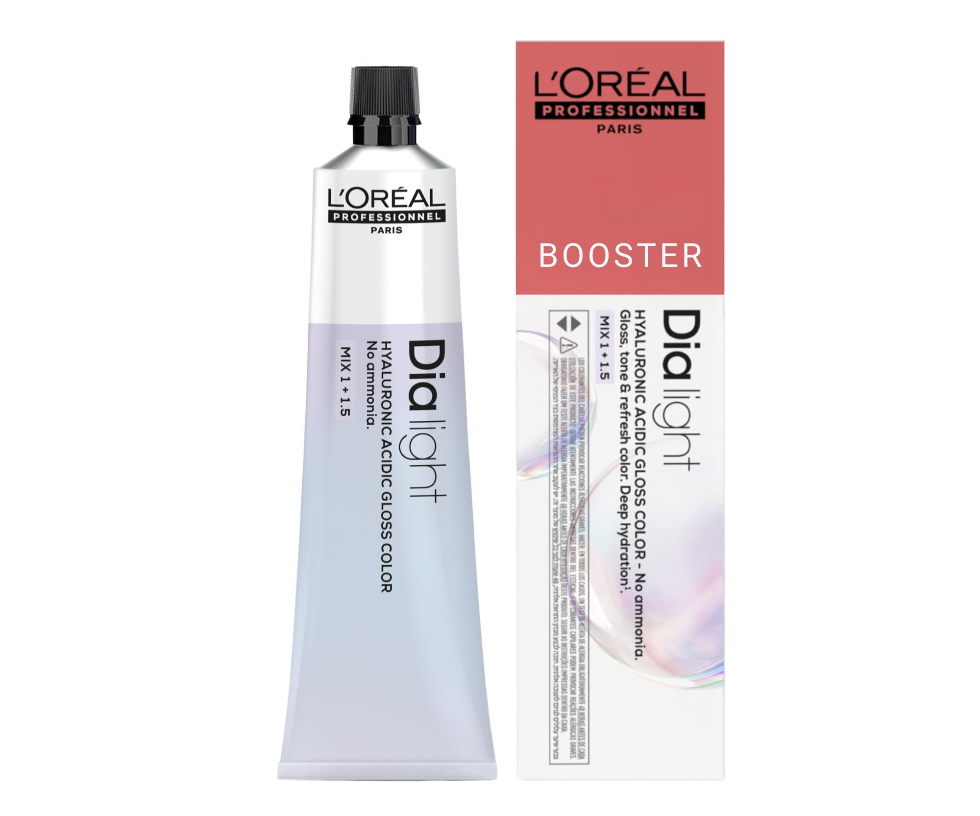 E-shop Preliv na vlasy Loréal Professionnel Dia Light 60 ml - Booster červený - L’Oréal Professionnel + darček zadarmo