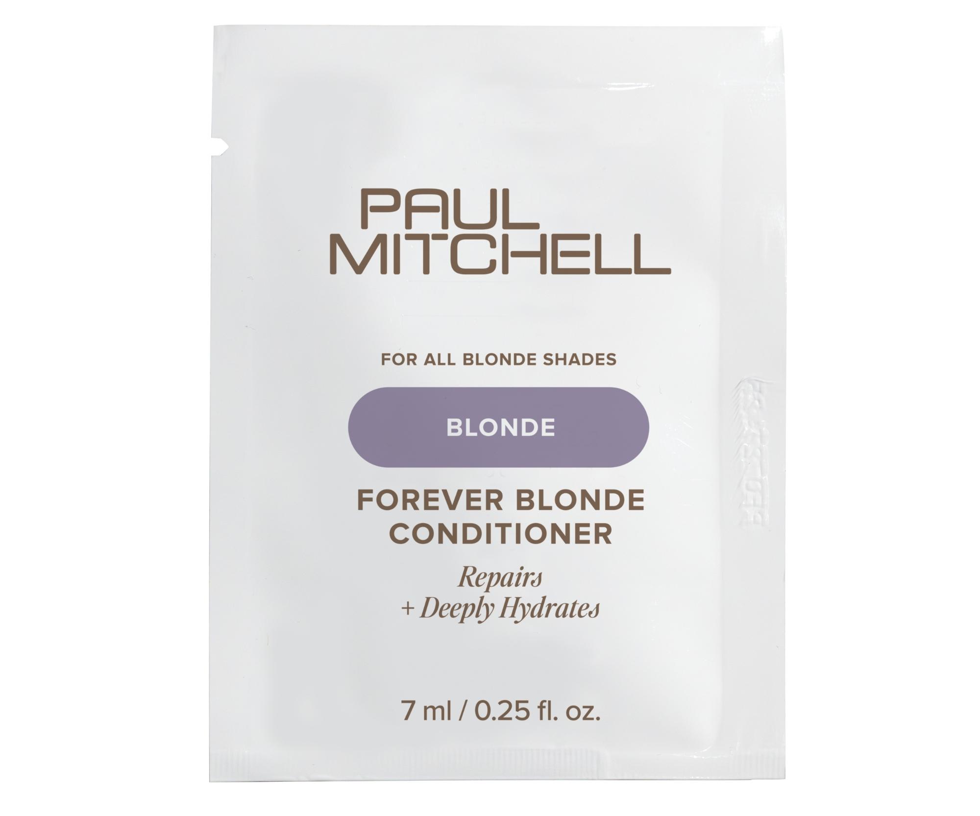 Hydratačný a regeneračný kondicionér pre blond vlasy Paul Mitchell Blonde Forever Blonde Conditioner - 7 ml