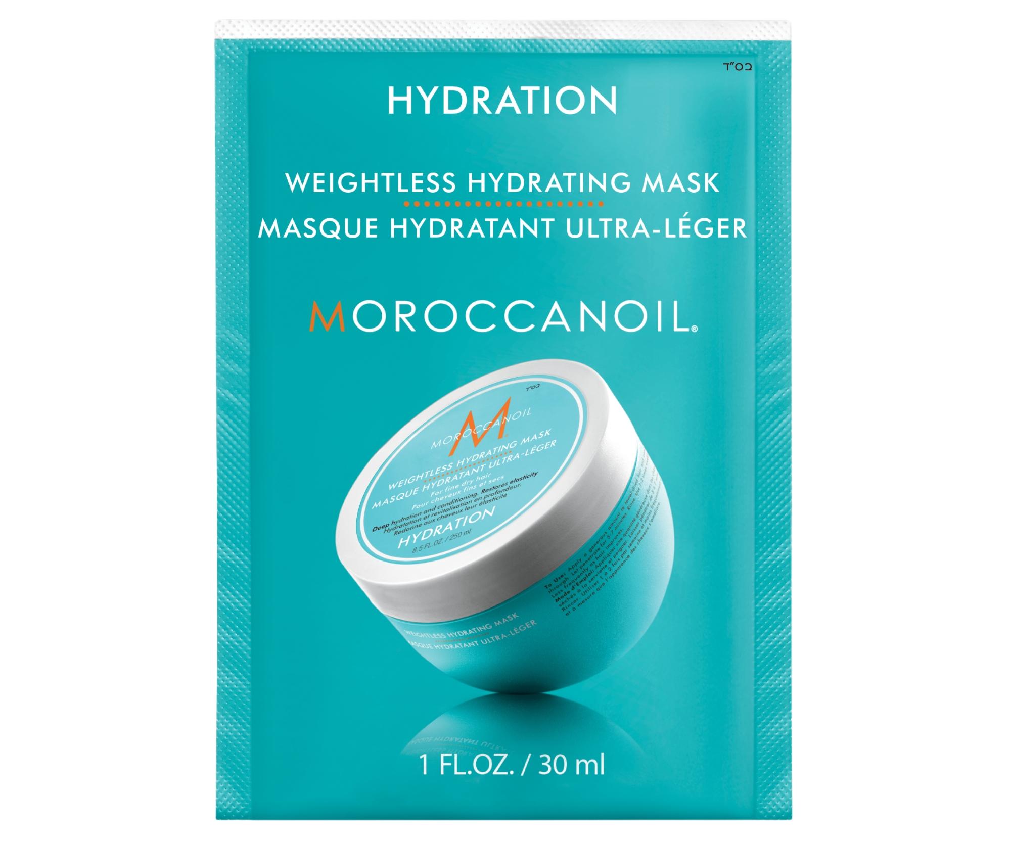 E-shop Nezaťažujúcá hydratačná maska Moroccanoil Hydration - 30 ml + darček zadarmo