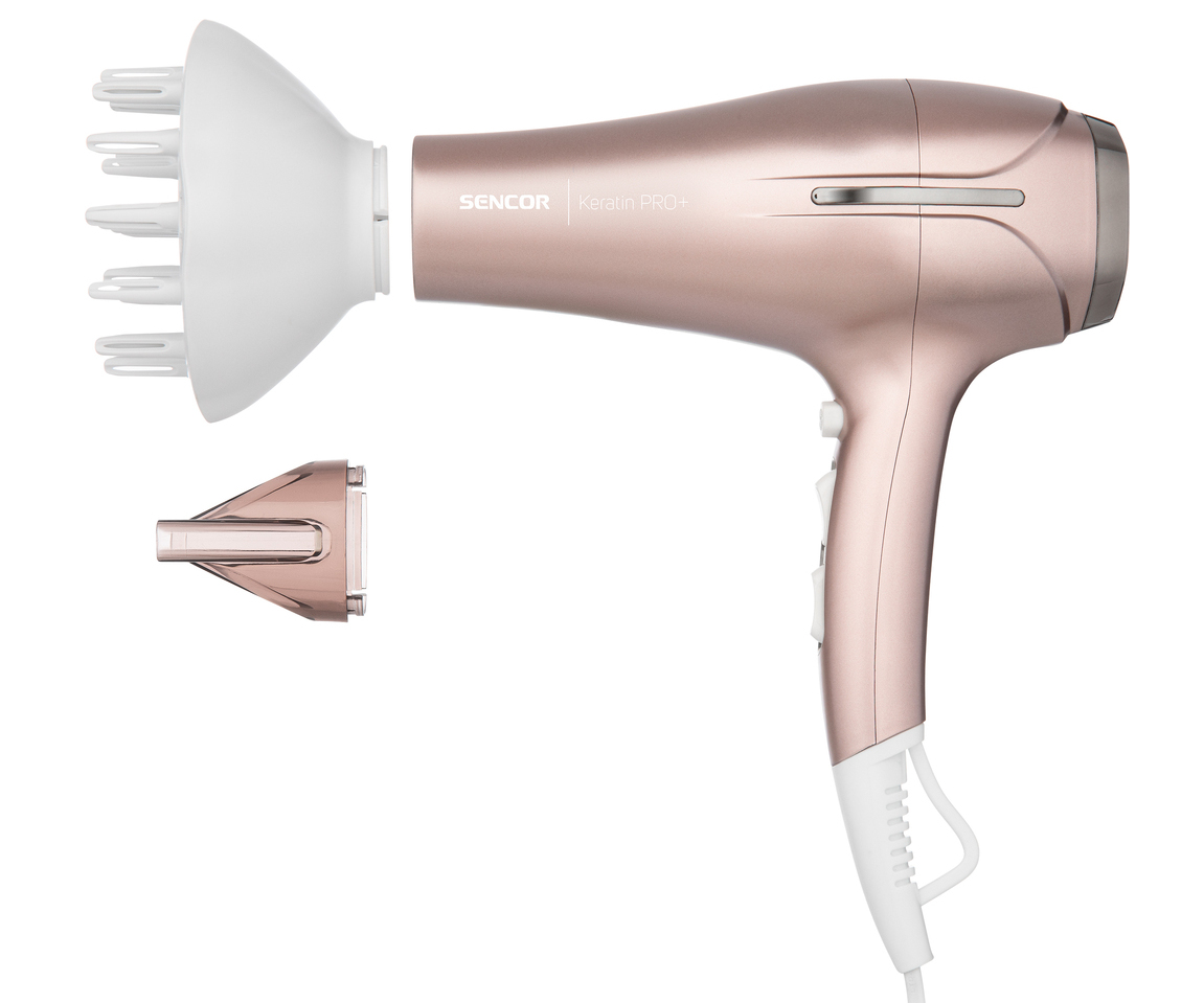 E-shop Fén na vlasy Sencor SHD 6800RG - 2300 W, staroružový (SHD6800RG) + darček zadarmo