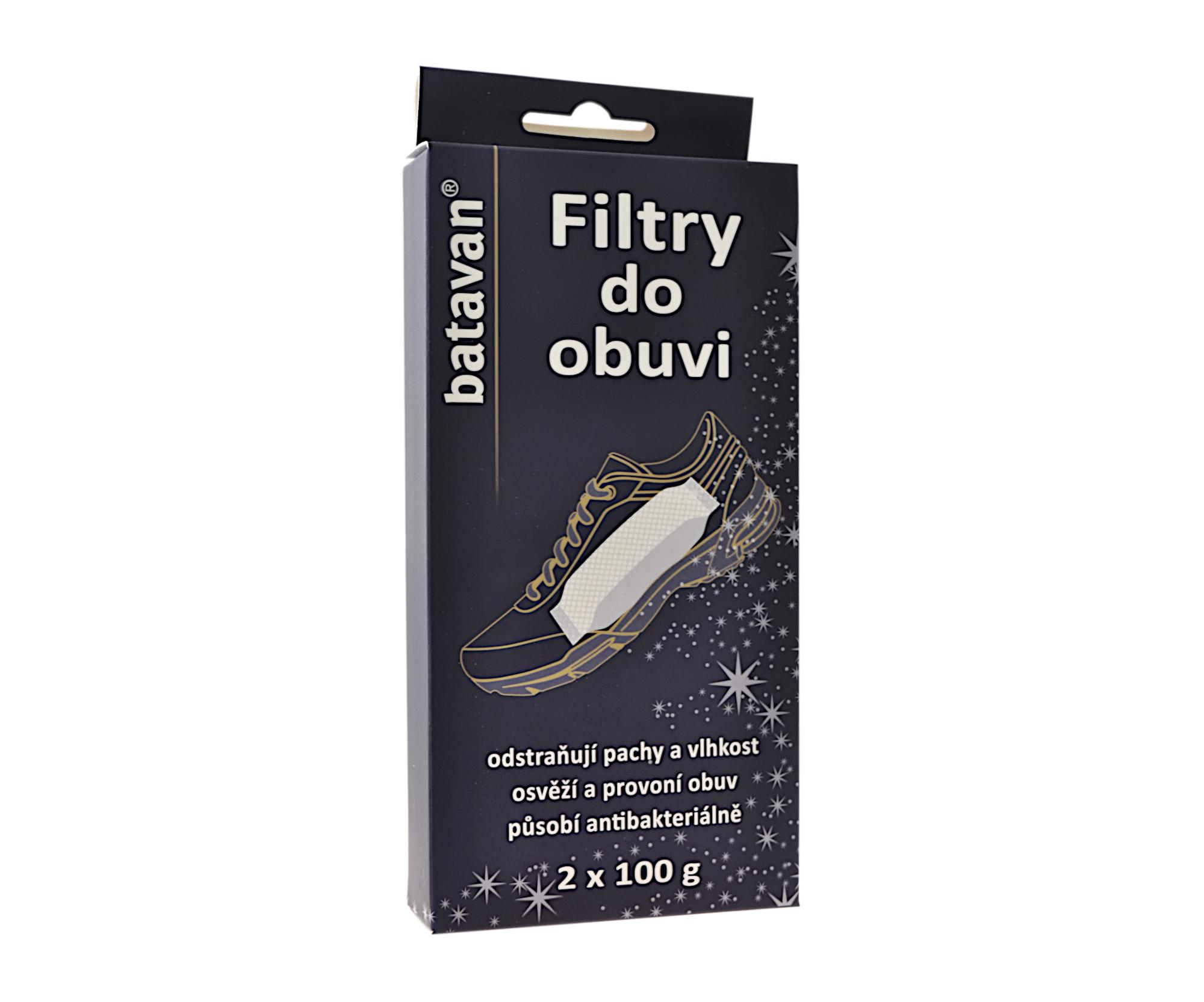 E-shop Filtre na osvieženie a prevoňanie obuvi Batavan - 2 x 100 g + darček zadarmo