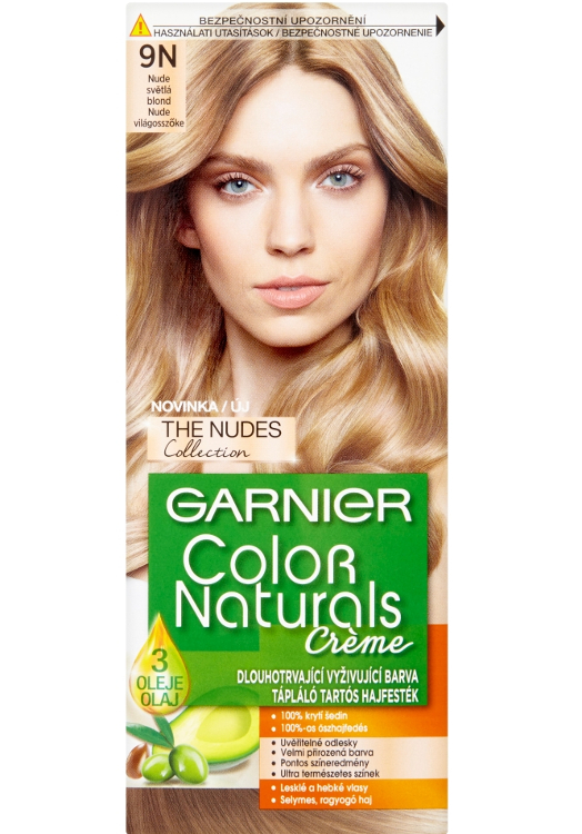 E-shop Permanentná farba Garnier Color Naturals 9N svetlá blond + darček zadarmo
