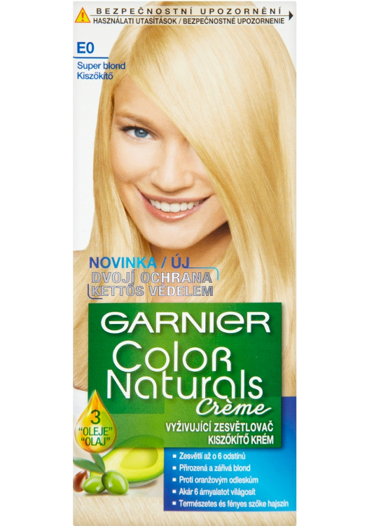 E-shop Zosvetľujúci farba Garnier Color Naturals E0 super blond + darček zadarmo