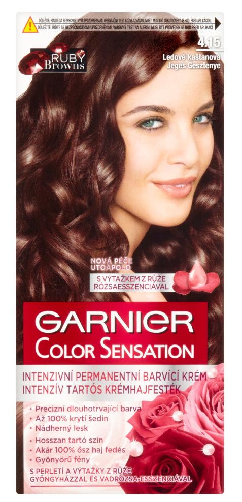E-shop Permanentná farba Garnier Color Sensation 4.15 ľadovo gaštanová + darček zadarmo