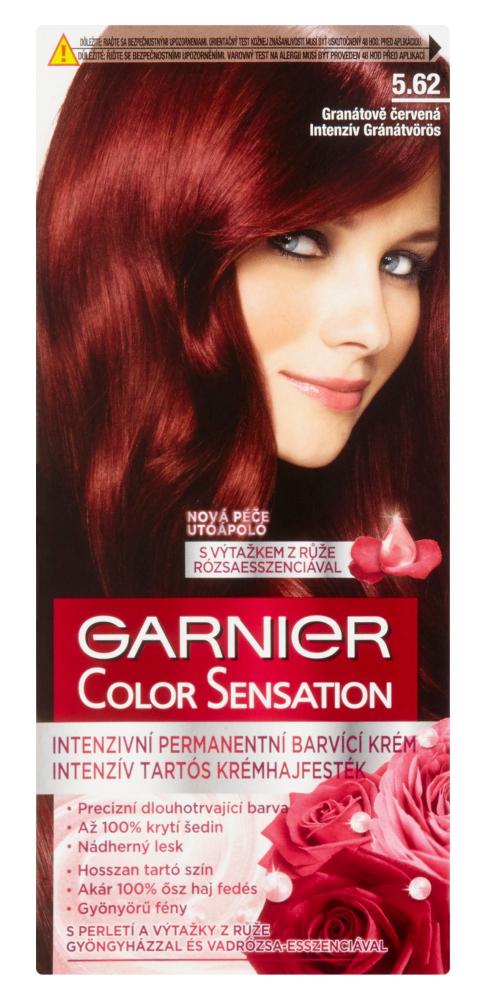 E-shop Permanentná farba Garnier Color Sensation 5.62 granátovo červená + darček zadarmo