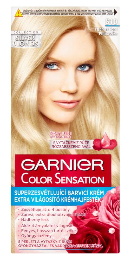 E-shop Superzosvetľujúci farba Garnier Color Sensation S10 platinová blond + darček zadarmo