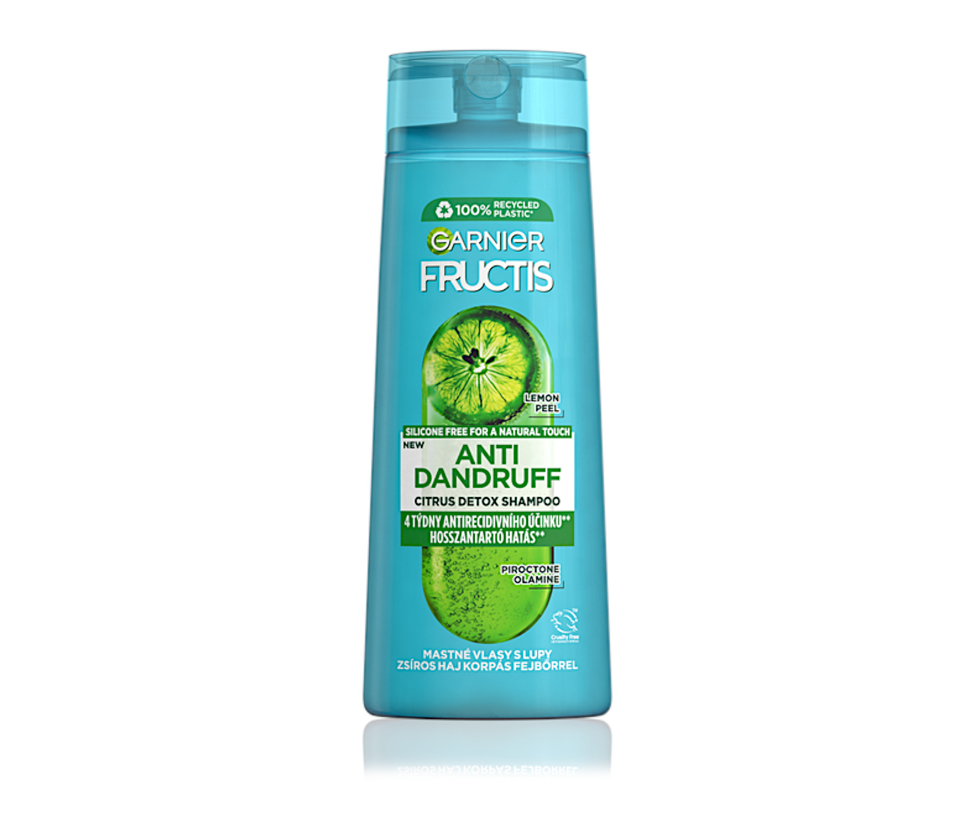 E-shop Čistiaci šampón pre mastné vlasy s lupinami Garnier Fructis Anti Dandruff Citrus Detox - 250 ml (C6879700) + darček zadarmo