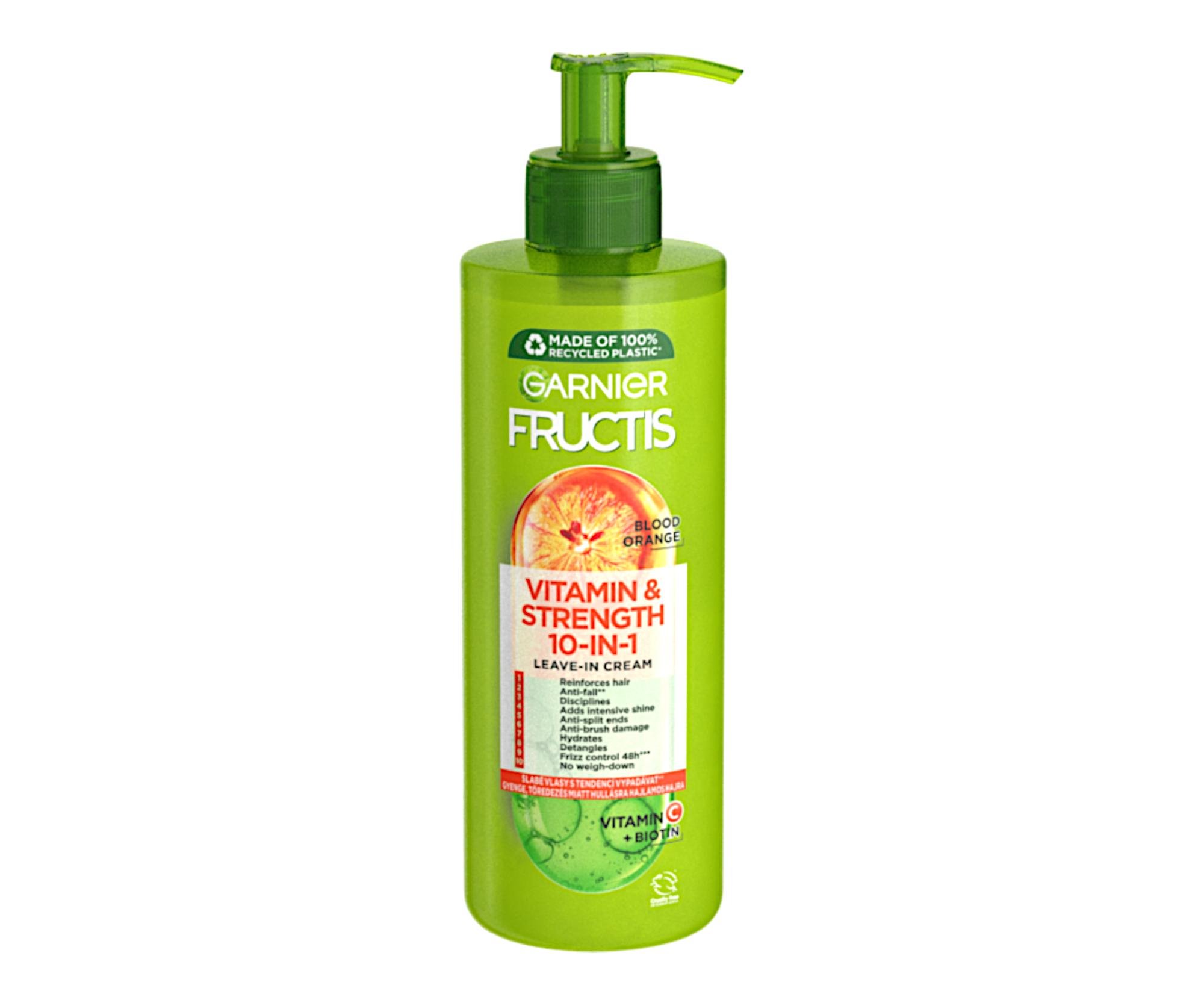 E-shop Bezoplachová starostlivosť pre posilnenie slabých vlasov Garnier Fructis Vitamin a Strength - 400 ml + darček zadarmo