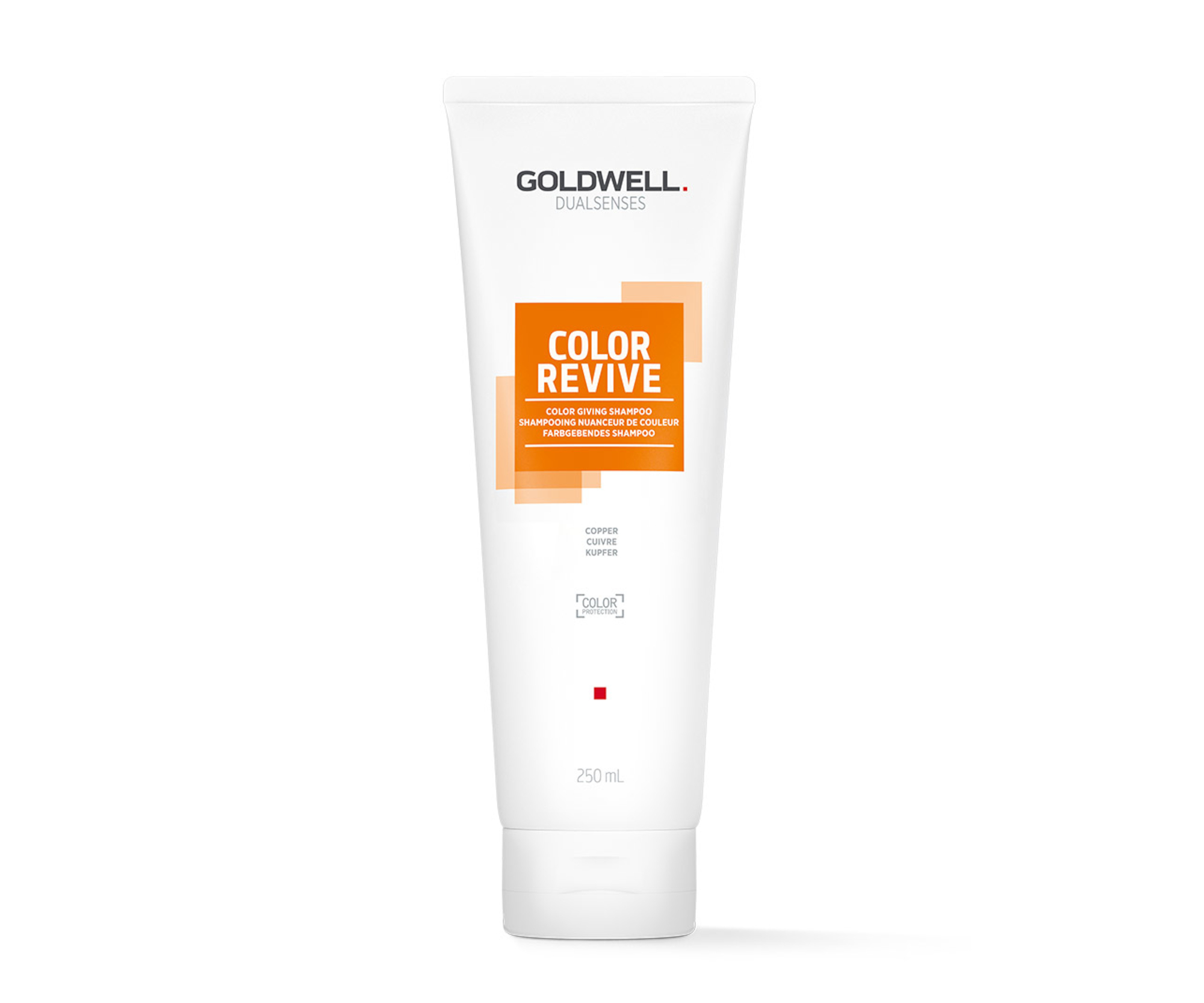 E-shop Šampón na oživenie farby vlasov Goldwell Color Revive - 250 ml, medená (202990) + darček zadarmo