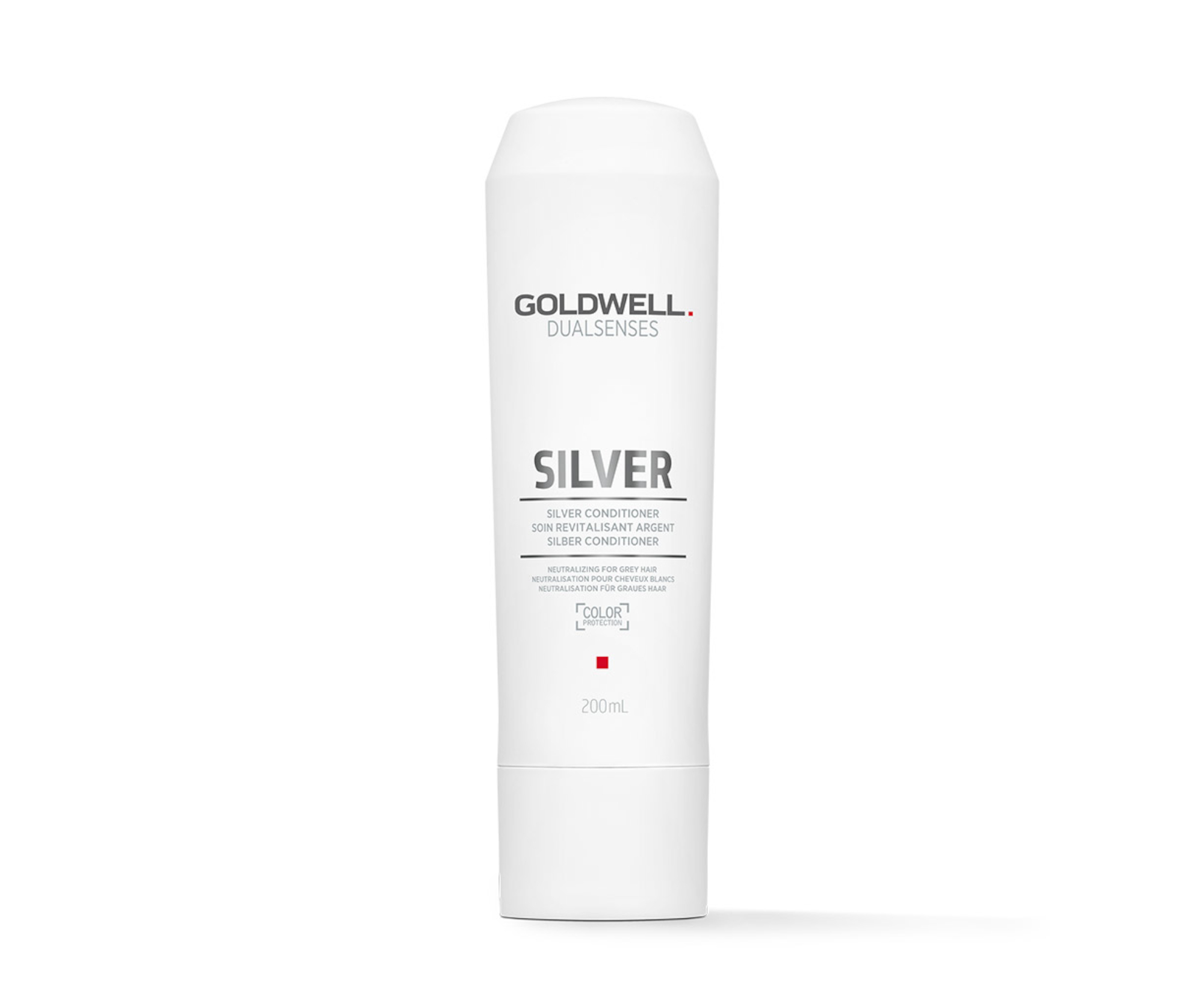 E-shop Kondicionér pre blond a šedivé vlasy Goldwell Dualsenses Silver - 200 ml (206242) + darček zadarmo