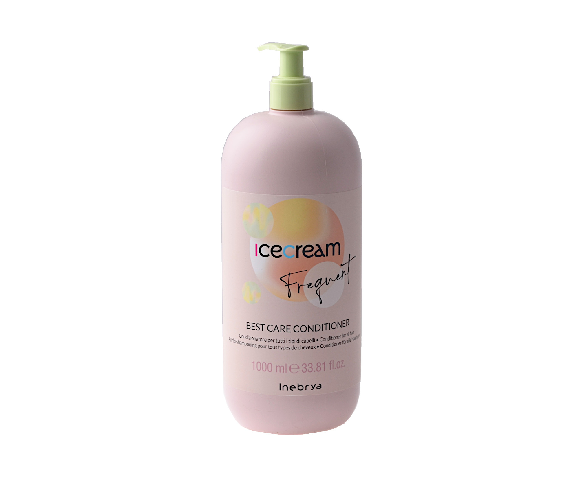 E-shop Kondicionér pre všetky typy vlasov Inebrya Ice Cream Frequent Best Care Conditioner - 1000 ml (771026380) + darček zadarmo