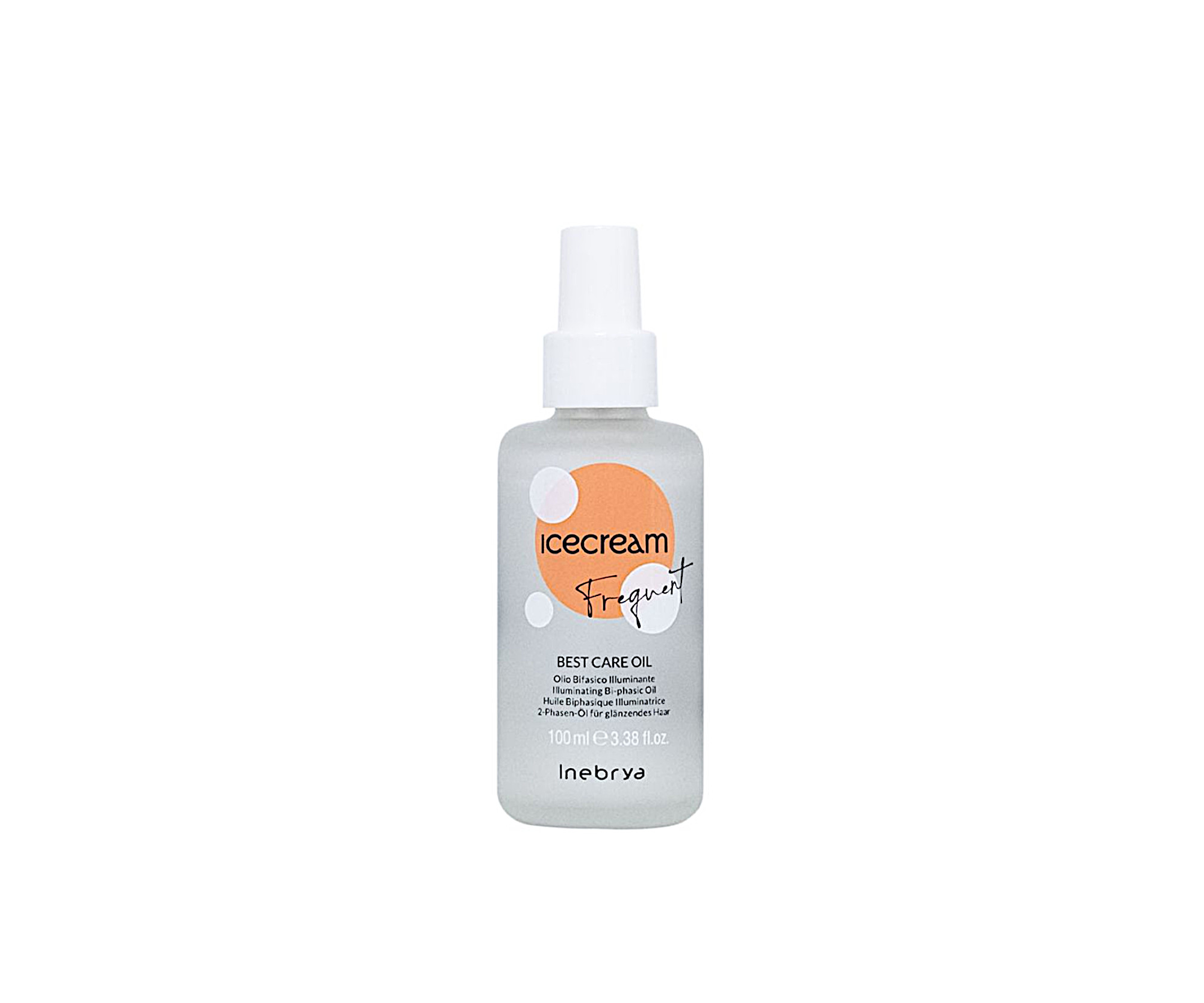 E-shop Rozjasňujúci dvojfázový olej na všetky typy vlasov Inebrya Ice Cream Frequent Best Care Oil - 100 ml (771026381) + darček zadarmo