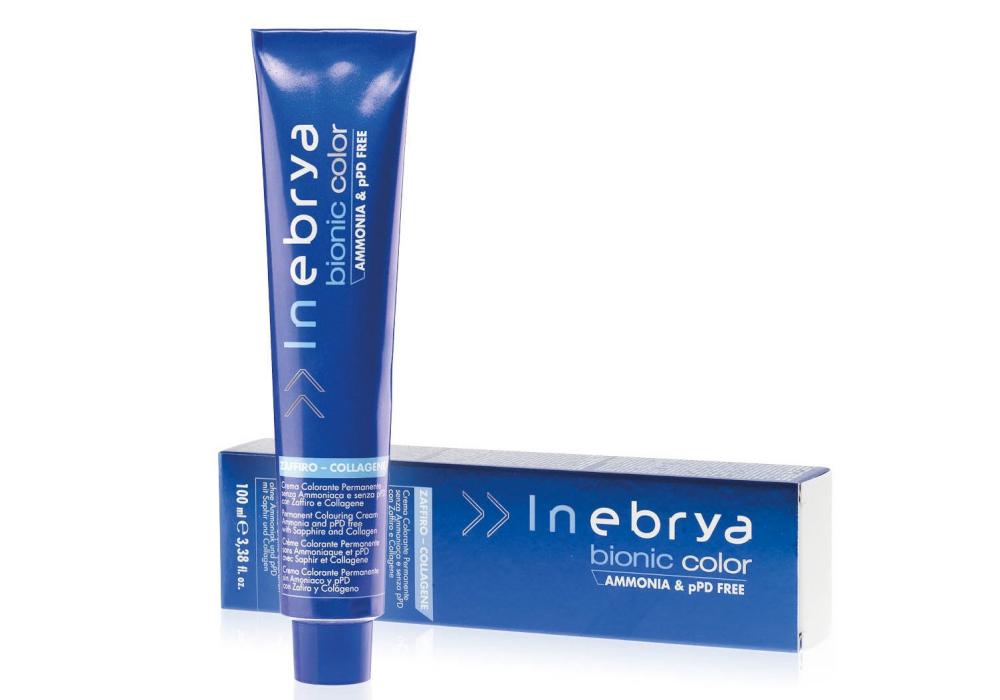 E-shop Farba na vlasy Inebrya Bionic 100 ml - 3/0 tmavá oriešková (776102) + darček zadarmo